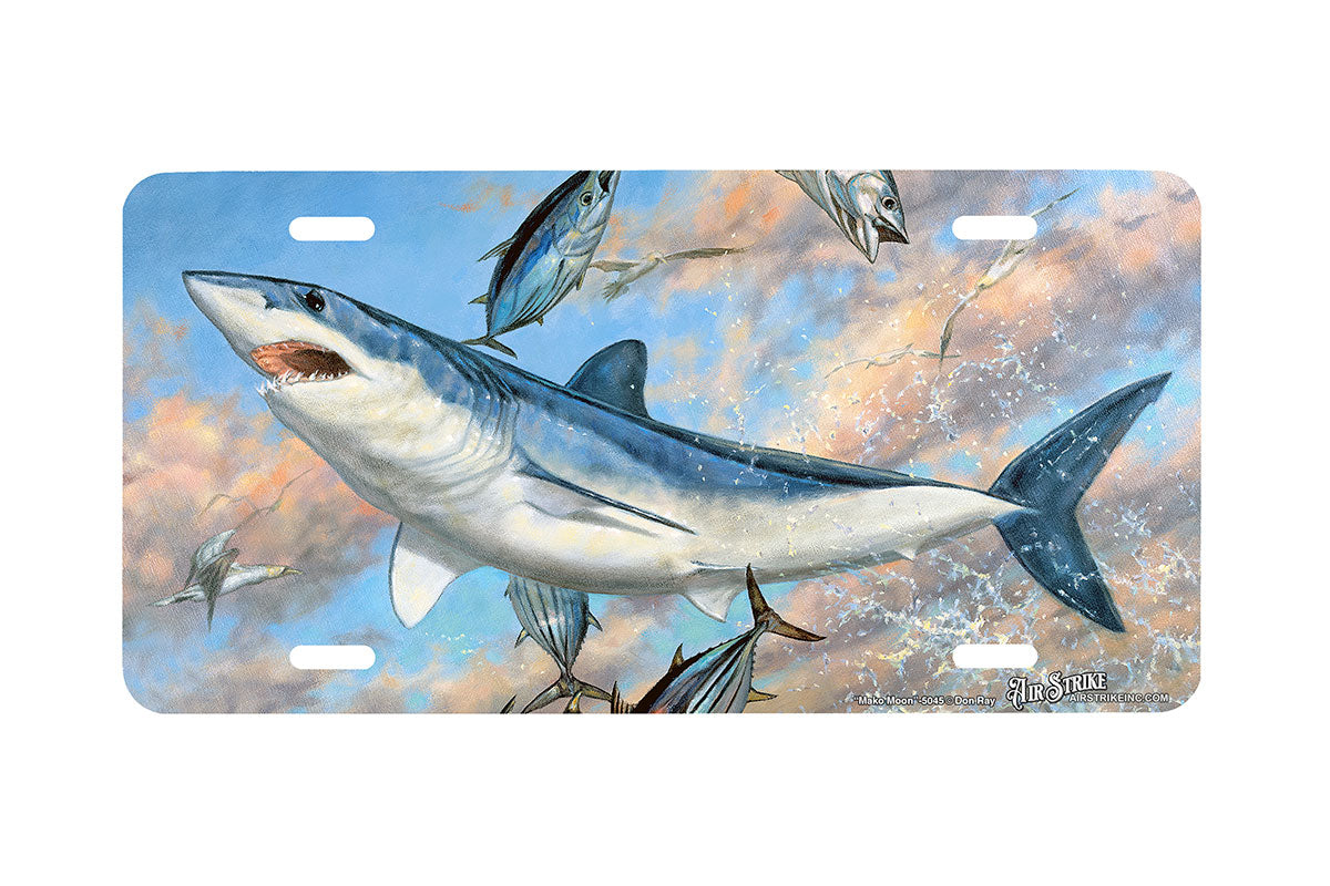 Airstrike® Shark License Plate 5045-Mako Moon