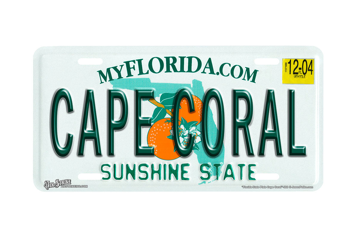 Airstrike® 592-Florida State Plate Cape