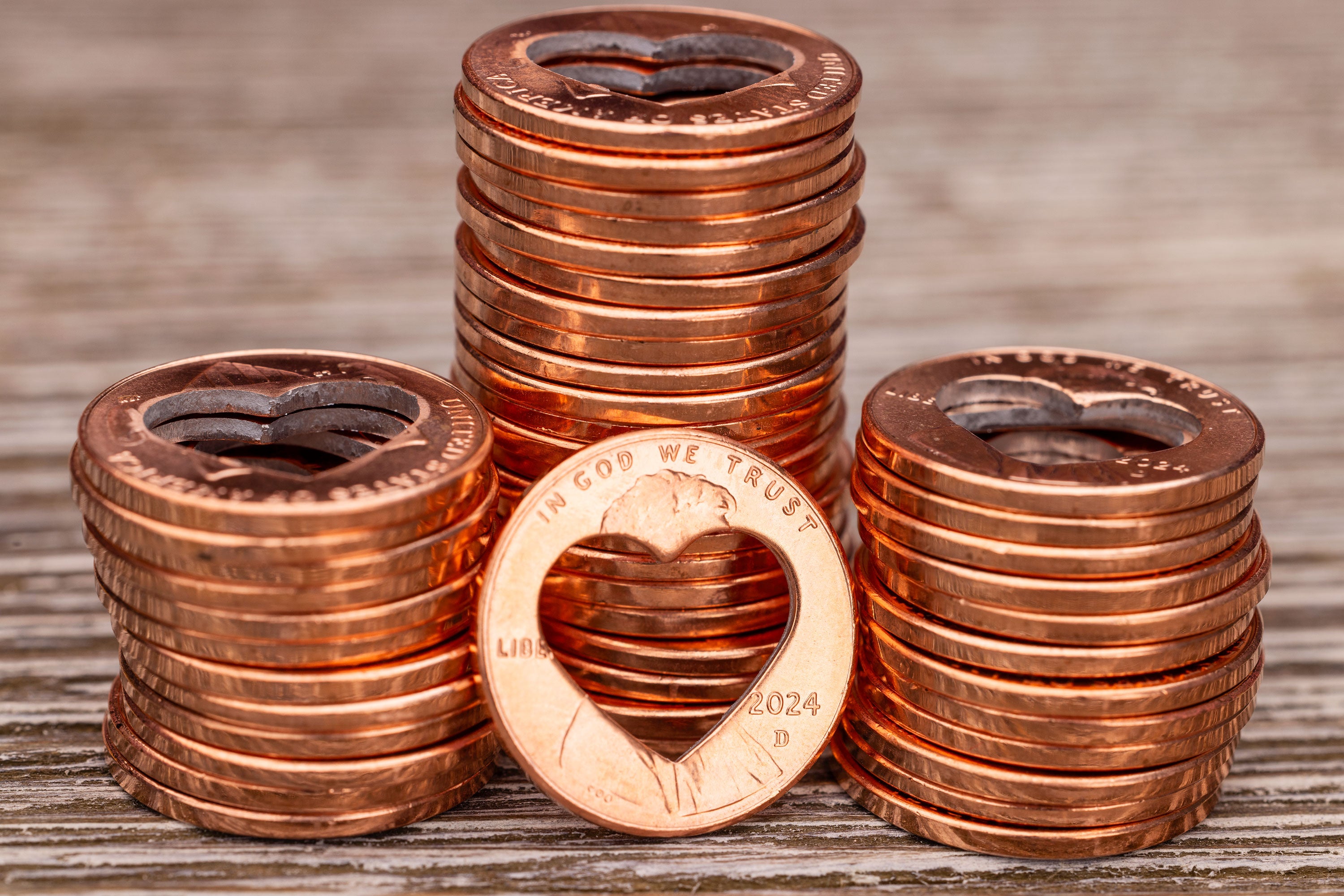 2024 Heart Pennies from Heaven Heart Penny