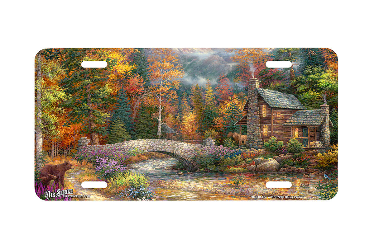 "Call Of The Wild Additions" - Decorative License Plate