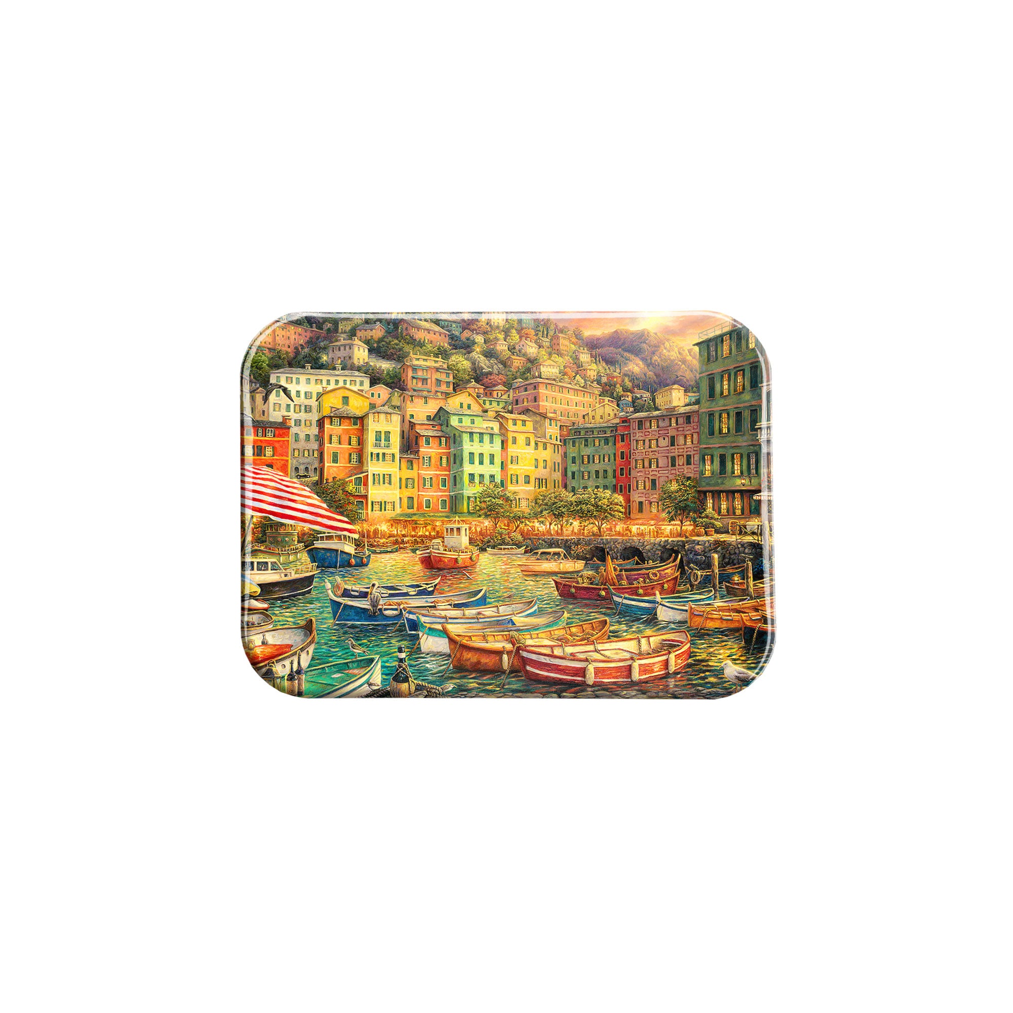 "Vibrance Of Italy" - 2.5" X 3.5" Rectangle Fridge Magnets