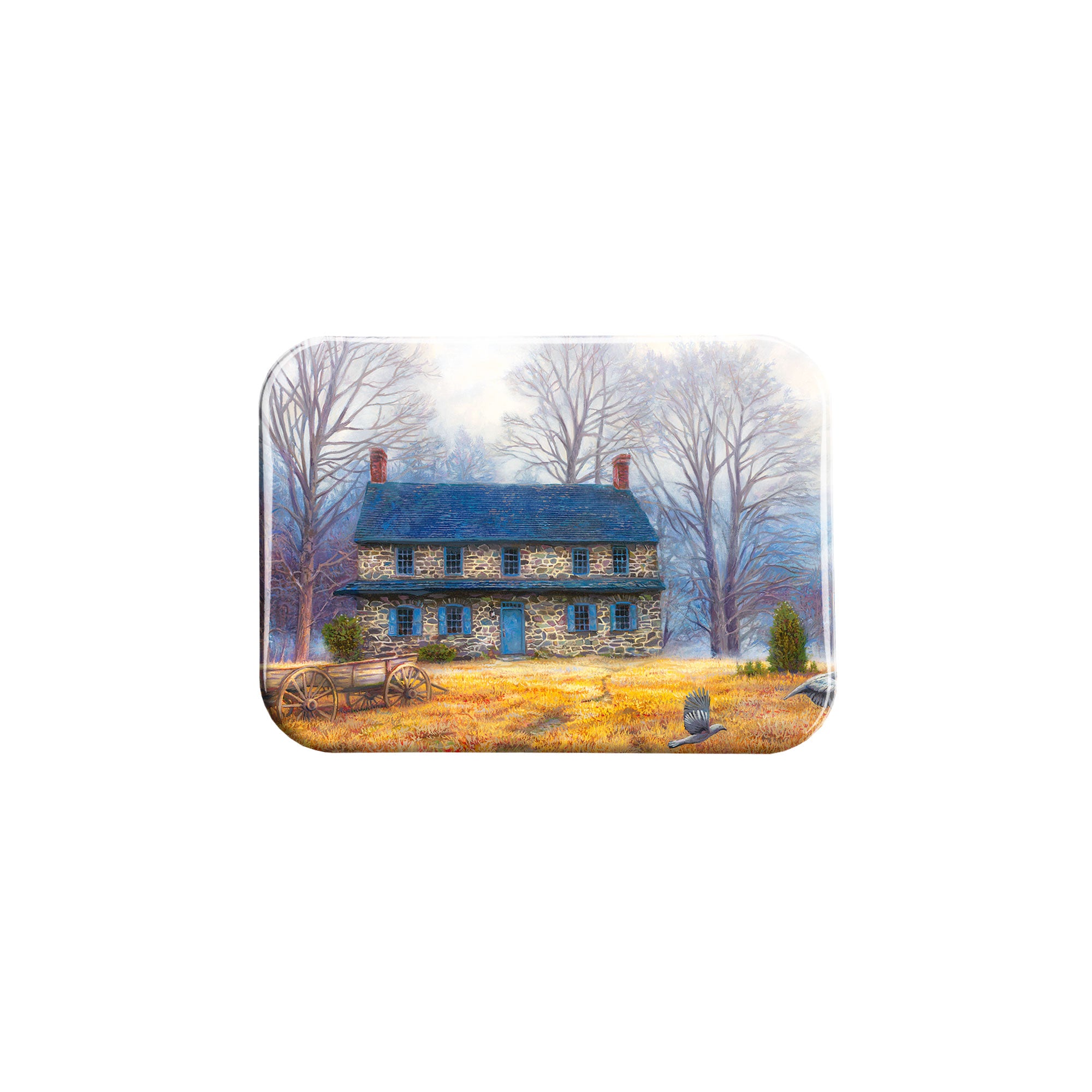 "The Old Farmhouse" - 2.5" X 3.5" Rectangle Fridge Magnets