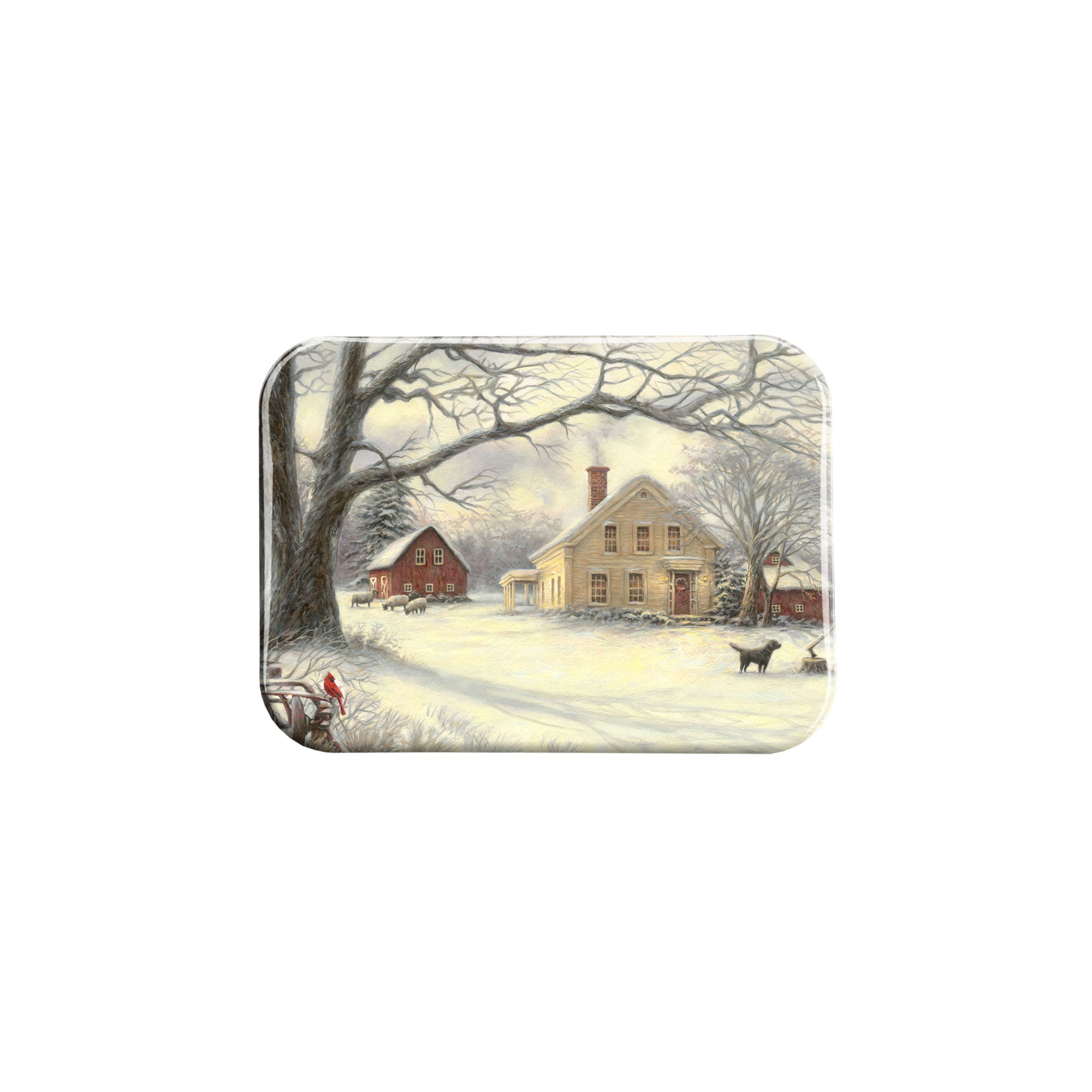 "Old Country Farm " - 2.5" X 3.5" Rectangle Fridge Magnets