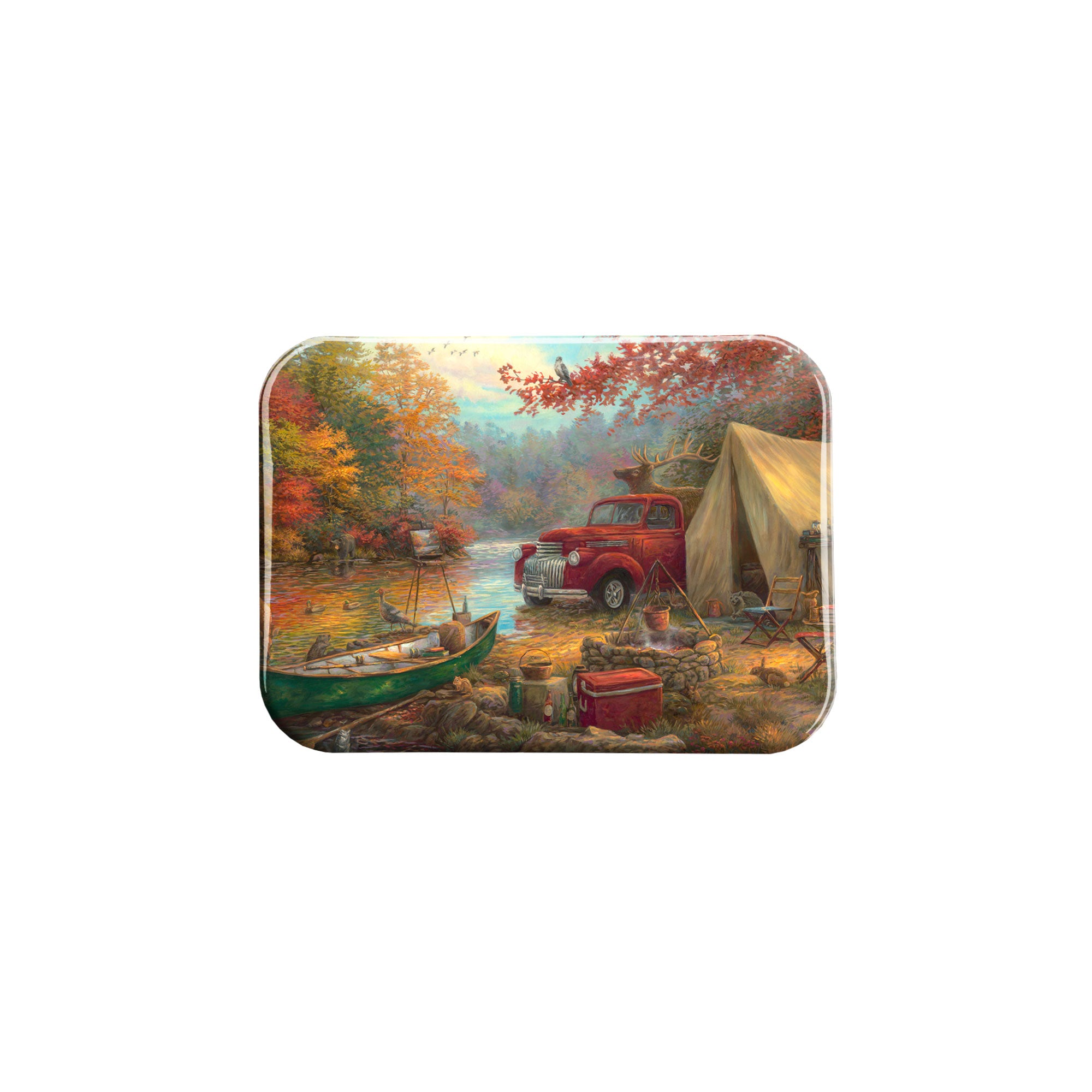 "Share the Outdoors" - 2.5" X 3.5" Rectangle Fridge Magnets