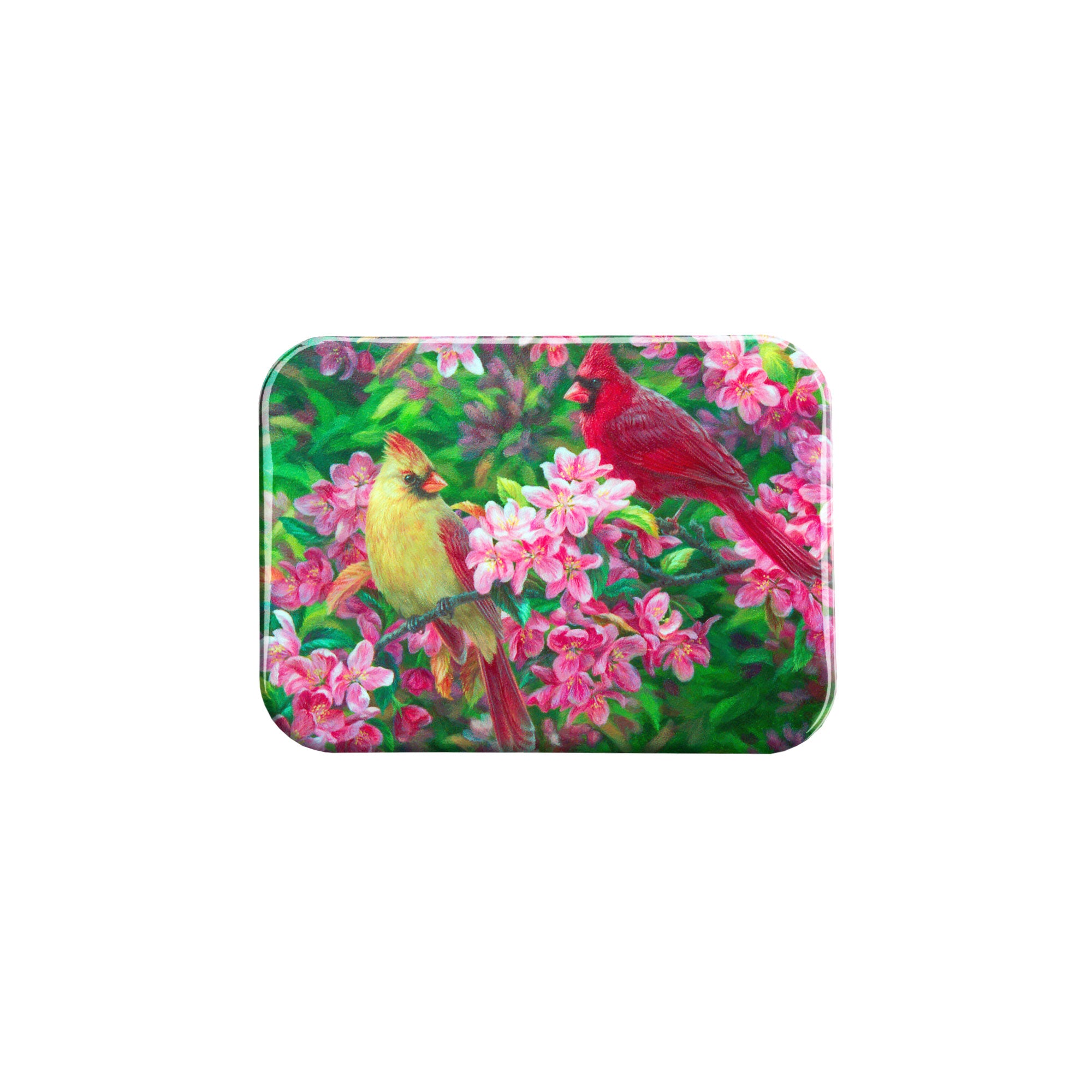 "Love In Bloom" - 2.5" X 3.5" Rectangle Fridge Magnets