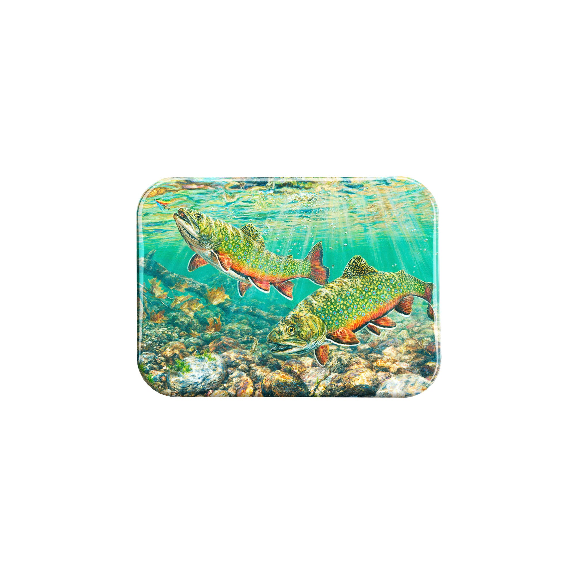 "River Light" - 2.5" X 3.5" Rectangle Fridge Magnets