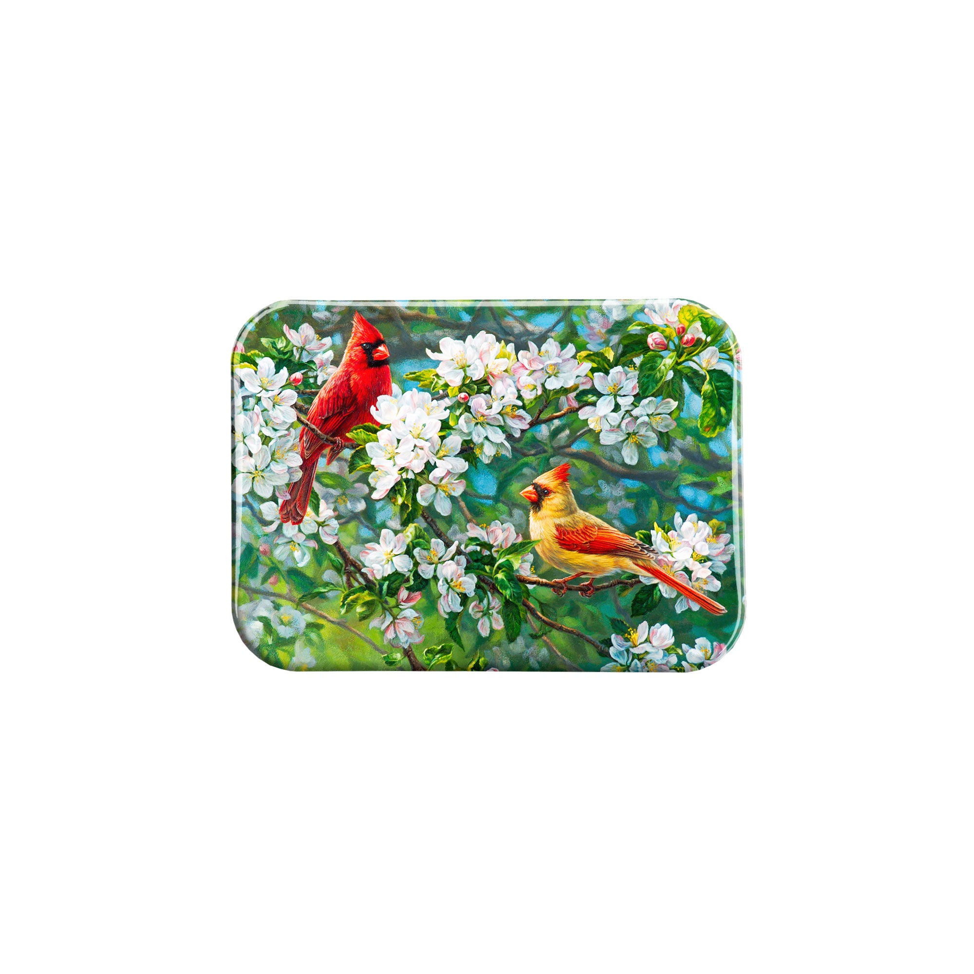 "Orchard Romance" - 2.5" X 3.5" Rectangle Fridge Magnets