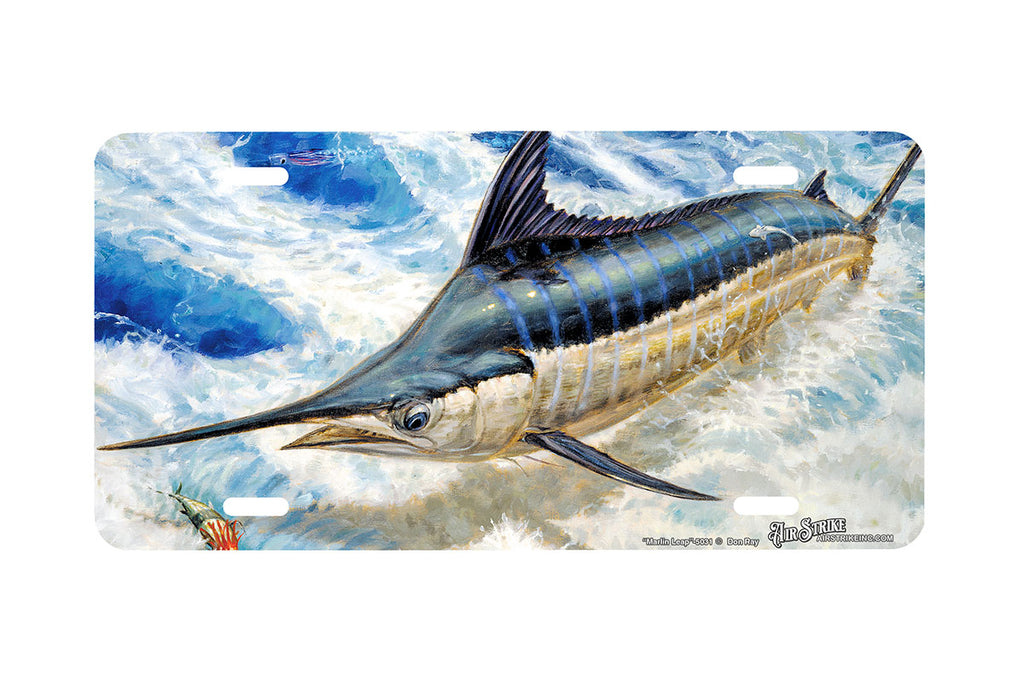 Airstrike® Fishing License Plates 5031-Marlin