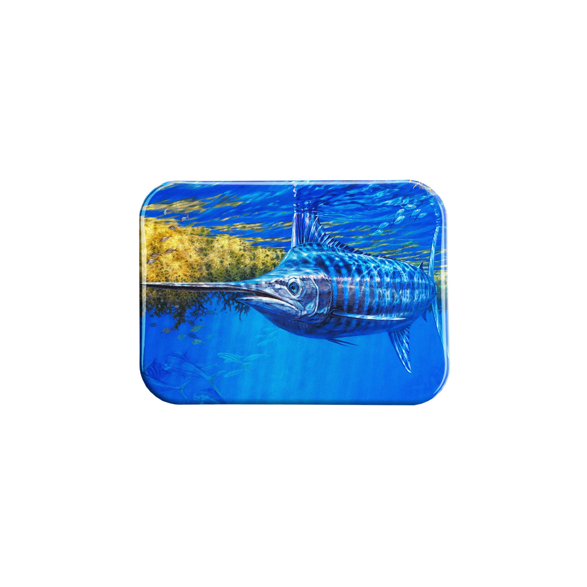 "Domain Of Amphitrite" - 2.5" X 3.5" Rectangle Fridge Magnets