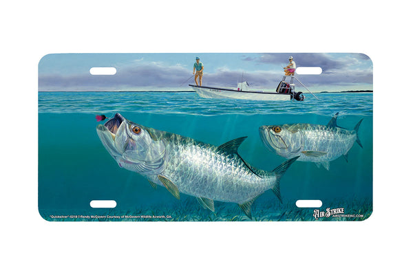 Airstrike® Fishing License Plates 5014-Striper