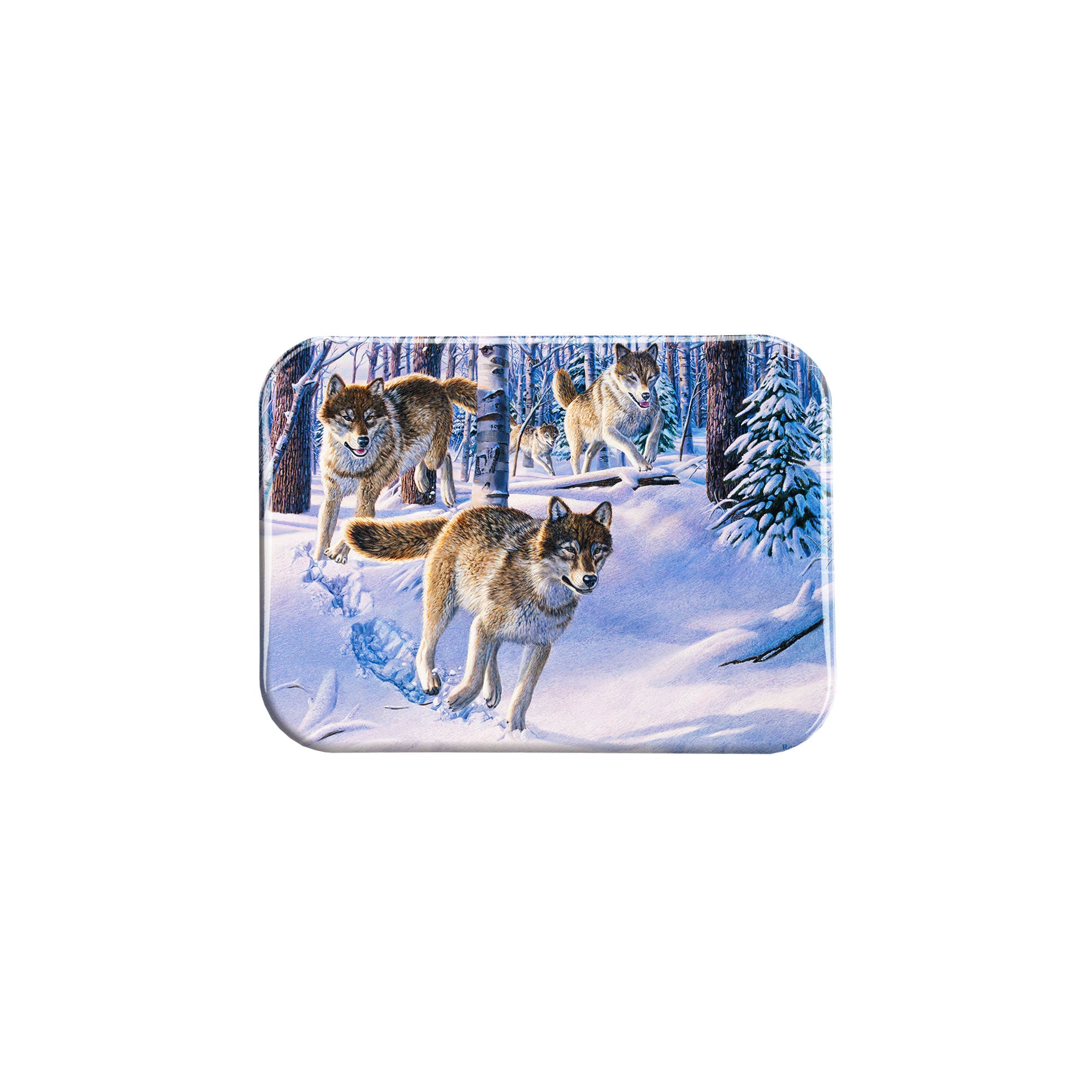 "Pack Attack" - 2.5" X 3.5" Rectangle Fridge Magnets