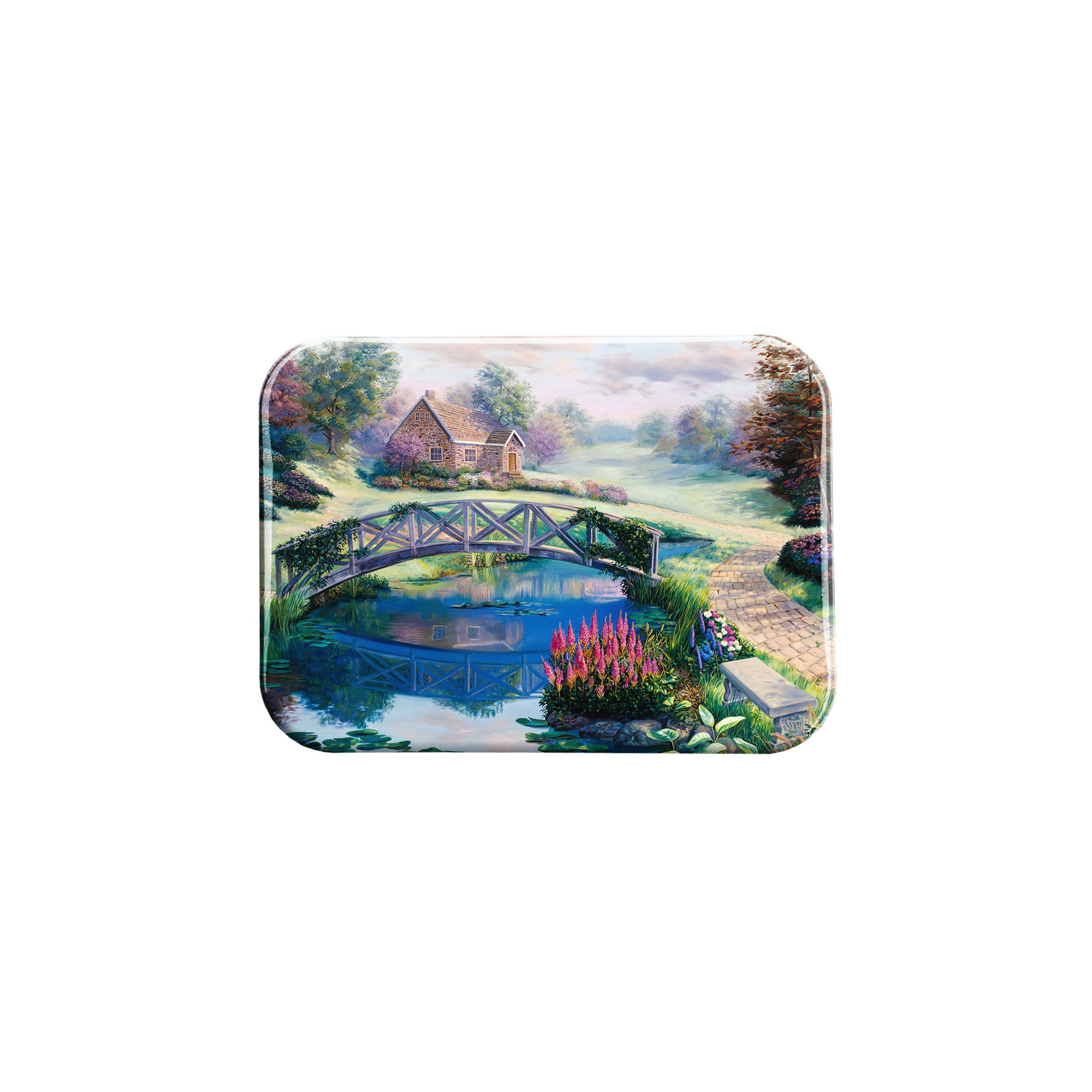 "Blue Lagoon" - 2.5" X 3.5" Rectangle Fridge Magnets