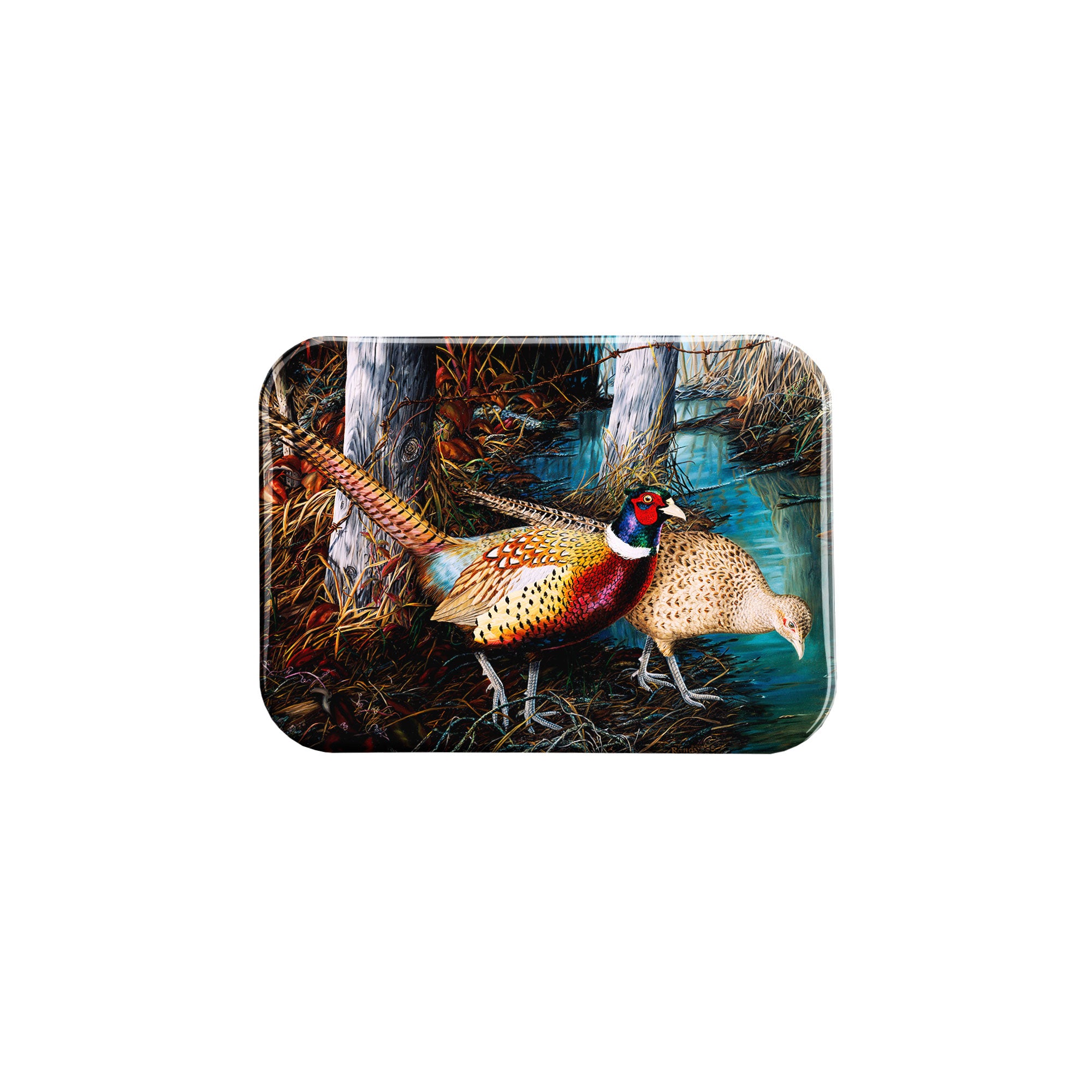 "The Watering Place" - 2.5" X 3.5" Rectangle Fridge Magnets