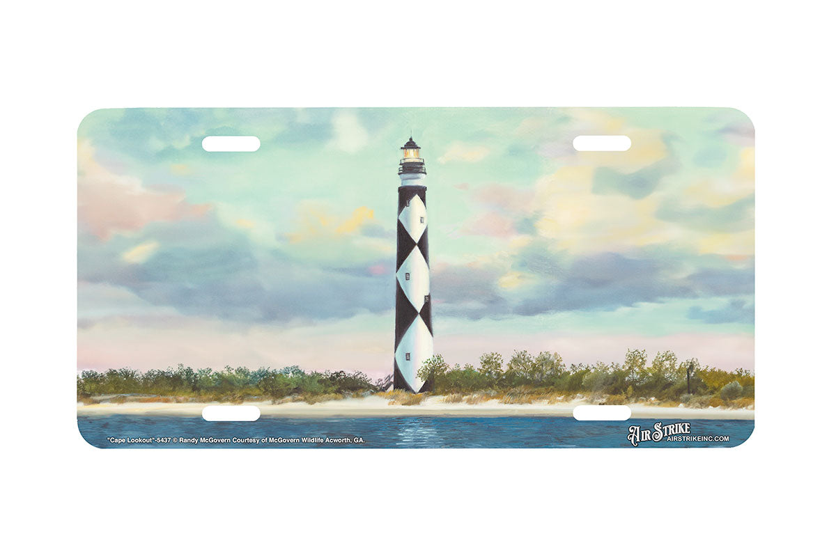 "Cape Lookout" - Decorative License Plate