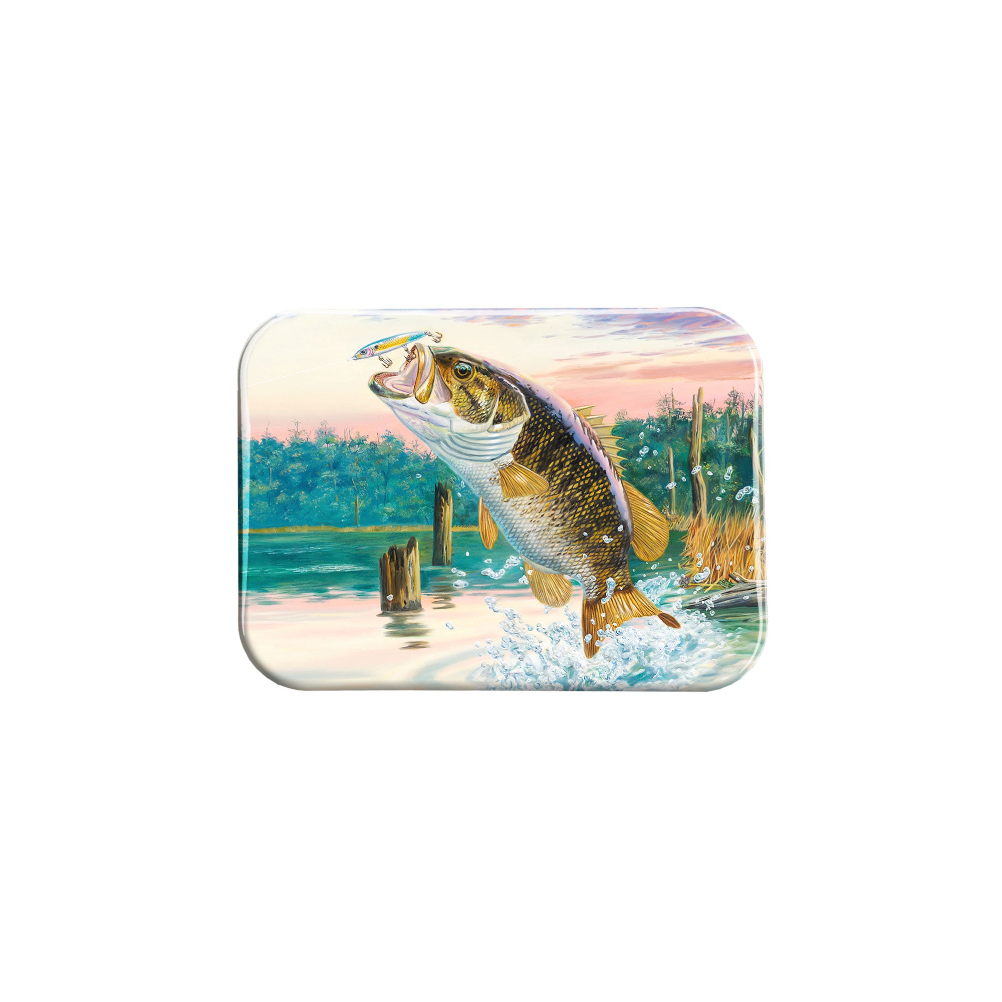 "Up Shot" - 2.5" X 3.5" Rectangle Fridge Magnets