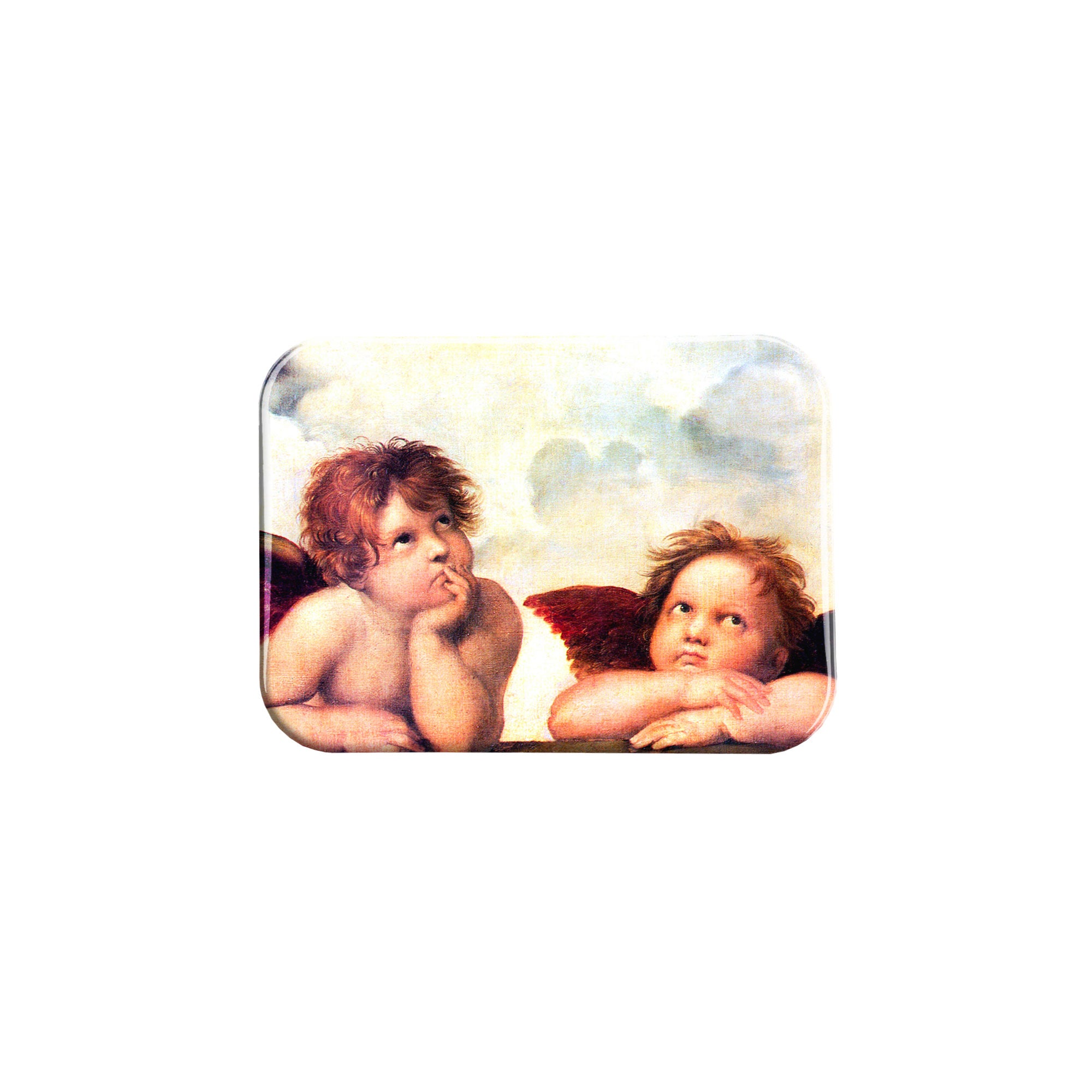 "The Two Angels" - 2.5" X 3.5" Rectangle Fridge Magnets