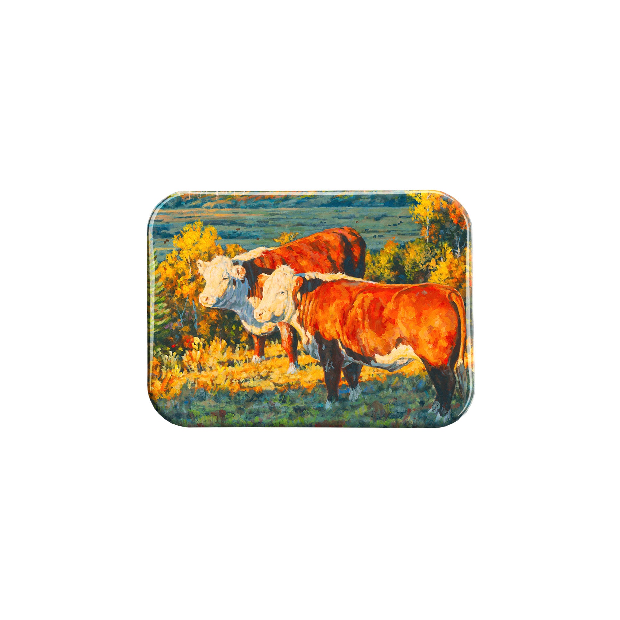 "Cattle Country" - 2.5" X 3.5" Rectangle Fridge Magnets