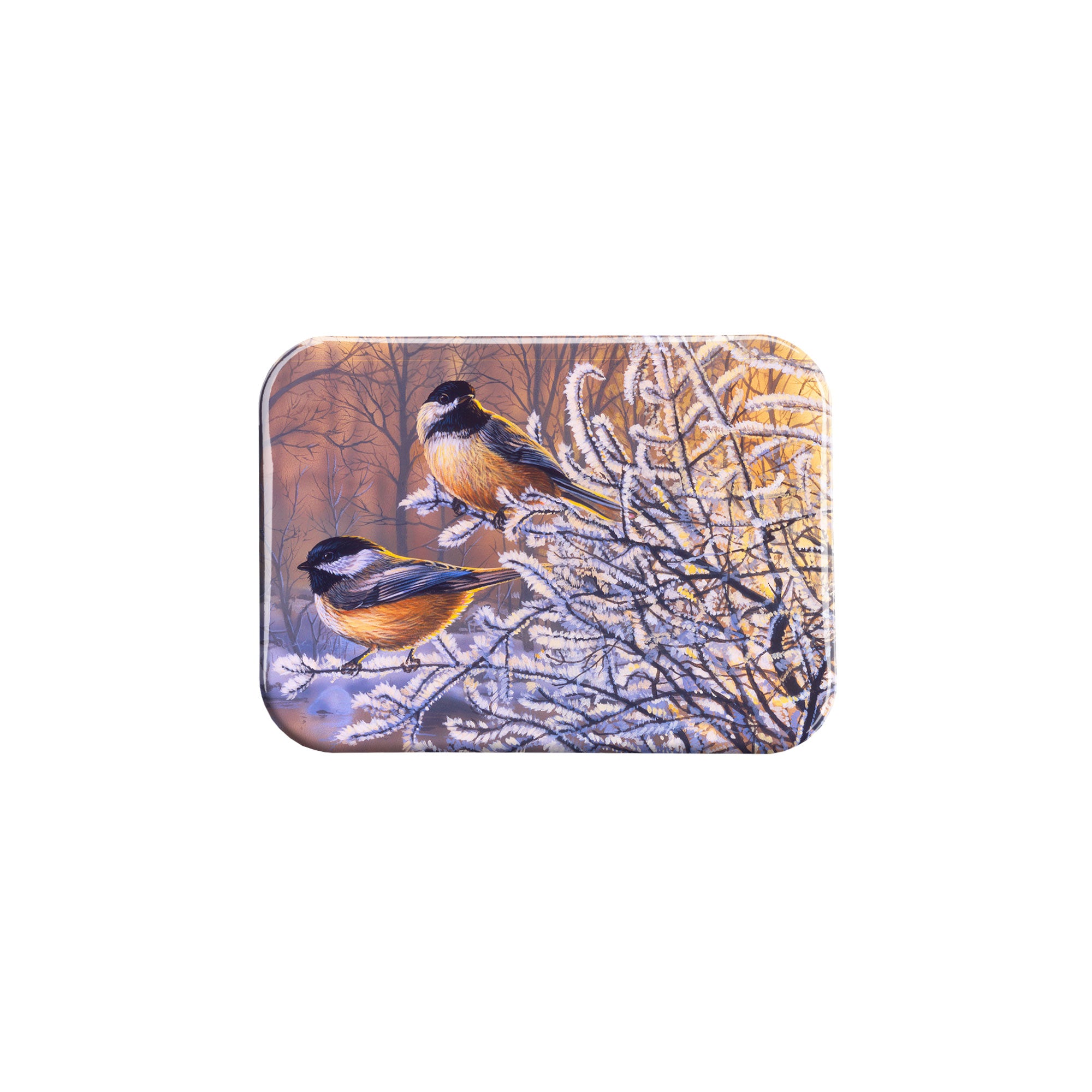 "Morning Frost" - 2.5" X 3.5" Rectangle Fridge Magnets