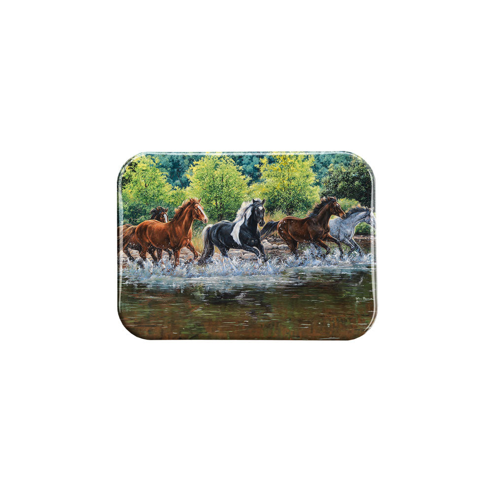 "Creek Crossing" - 2.5" X 3.5" Rectangle Fridge Magnets