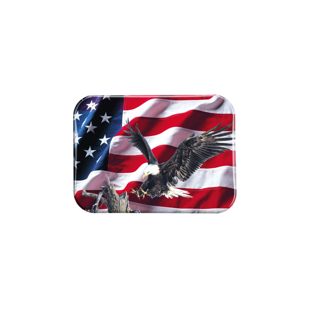 "Patriotic Power" - 2.5" X 3.5" Rectangle Fridge Magnets