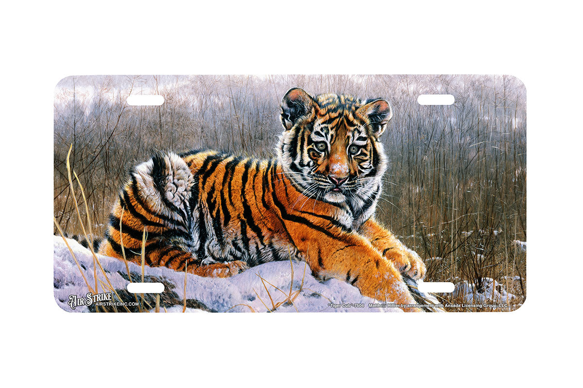 "Tiger Cub" - Decorative License Plate