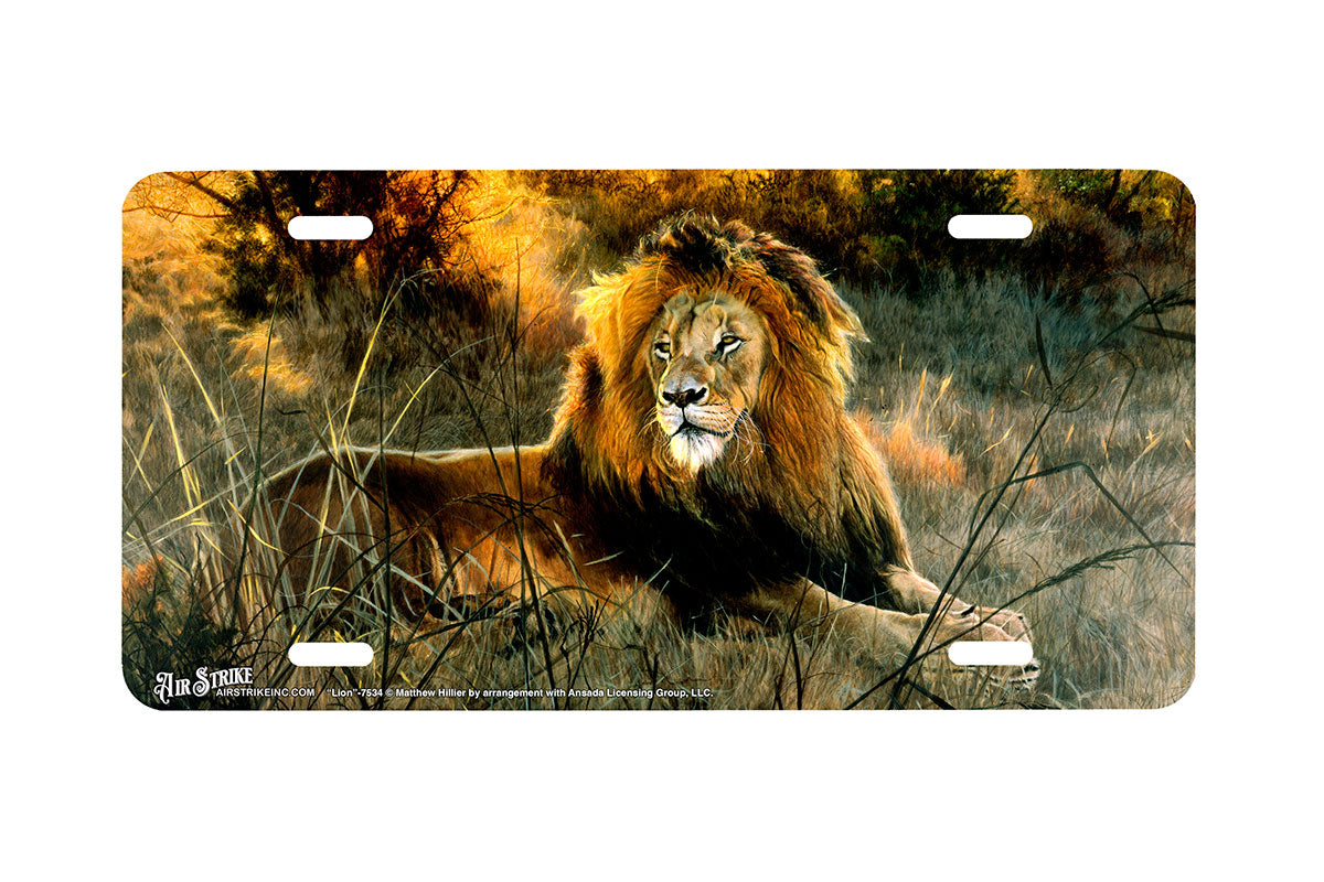 "Lion" - Decorative License Plate