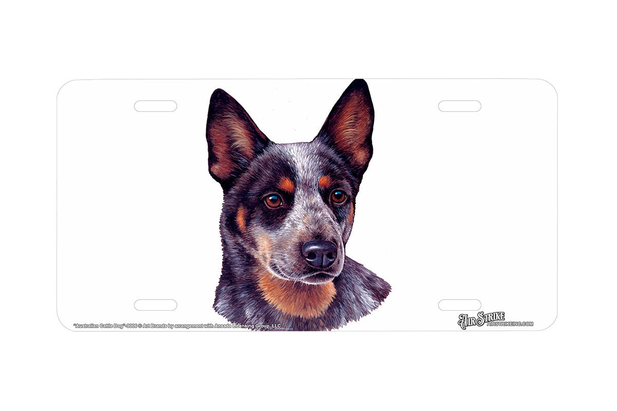 "Australian Cattle Dog" - Decorative License Plate