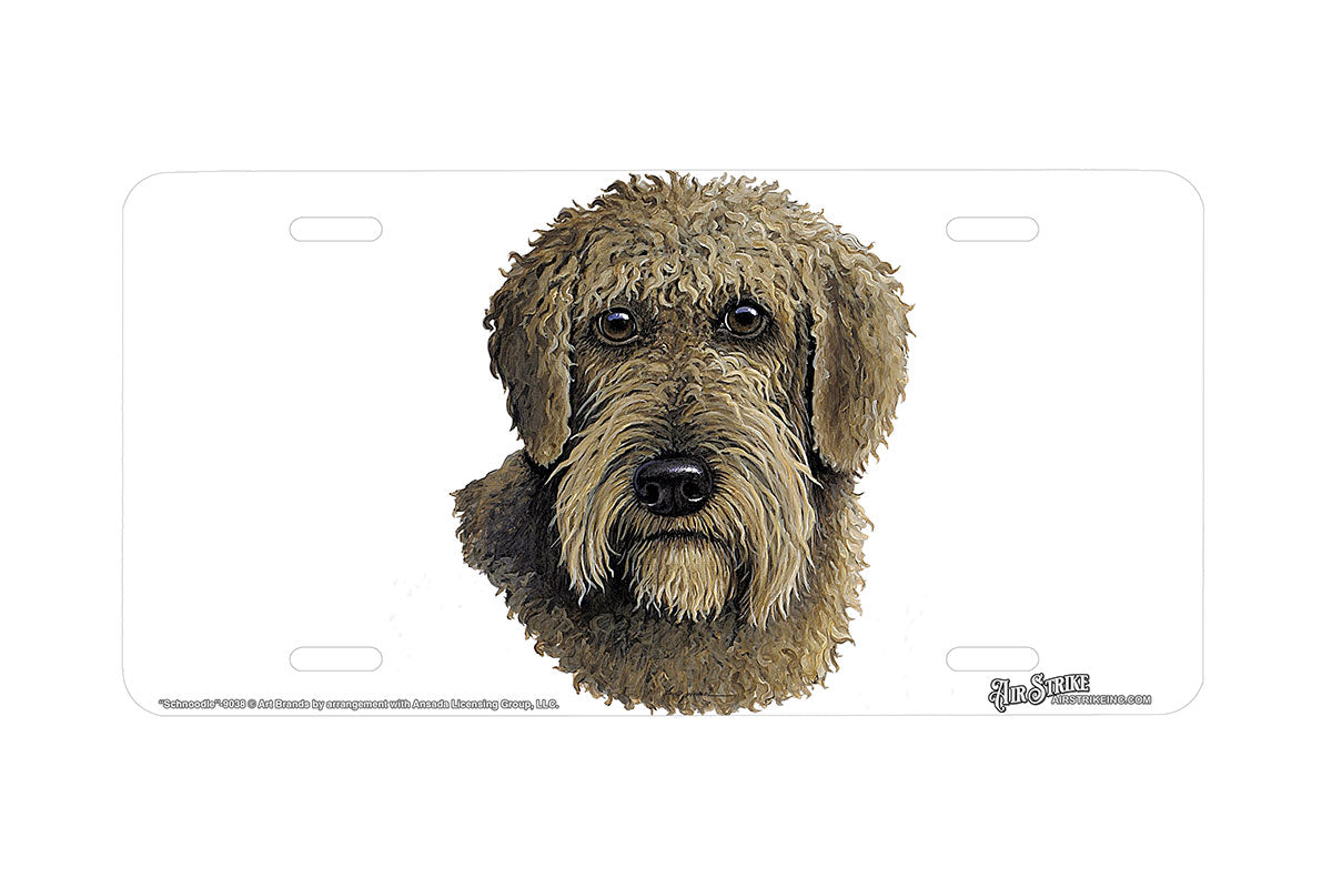 "Schnoodle" - Decorative License Plate