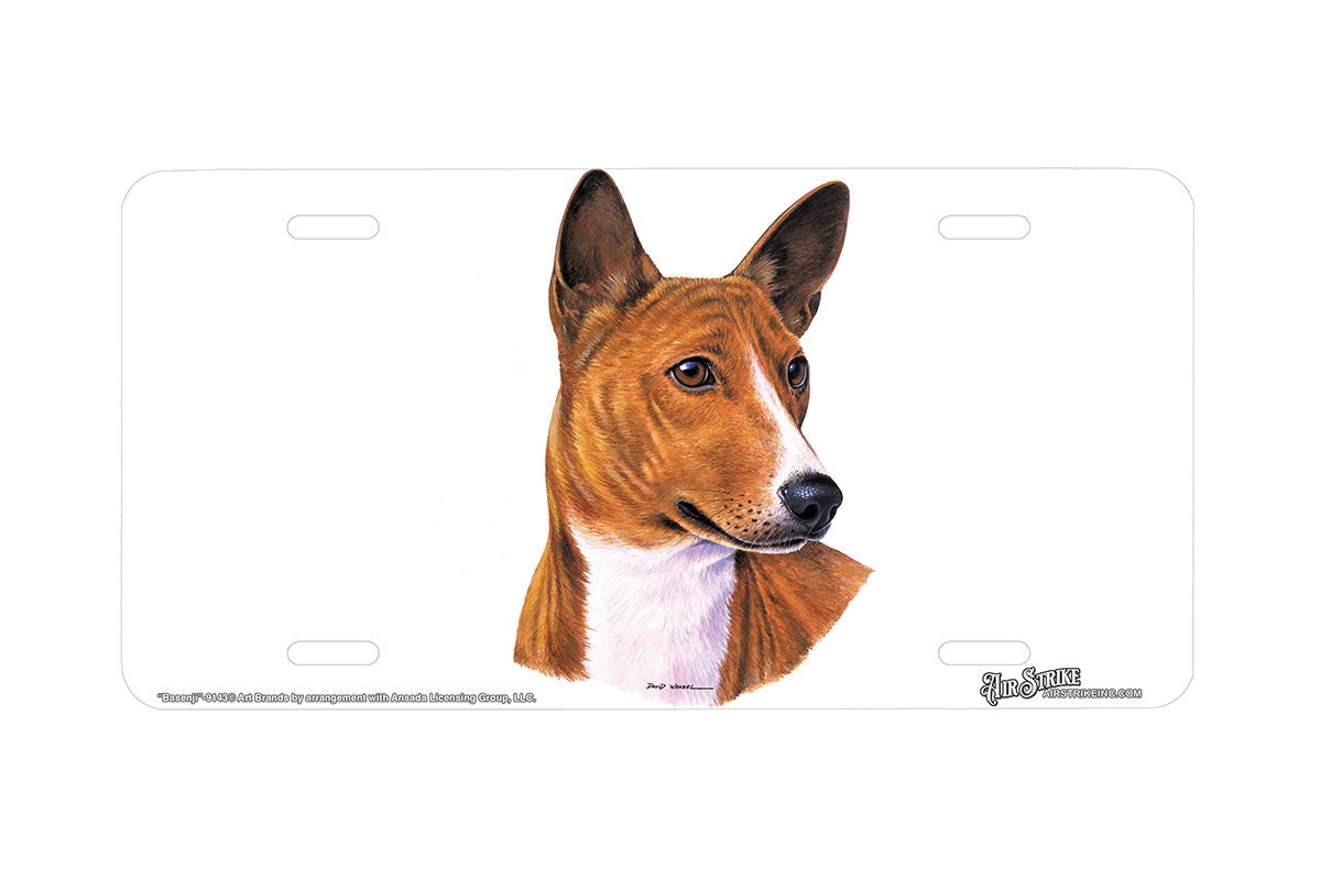 "Basenji" - Decorative License Plate