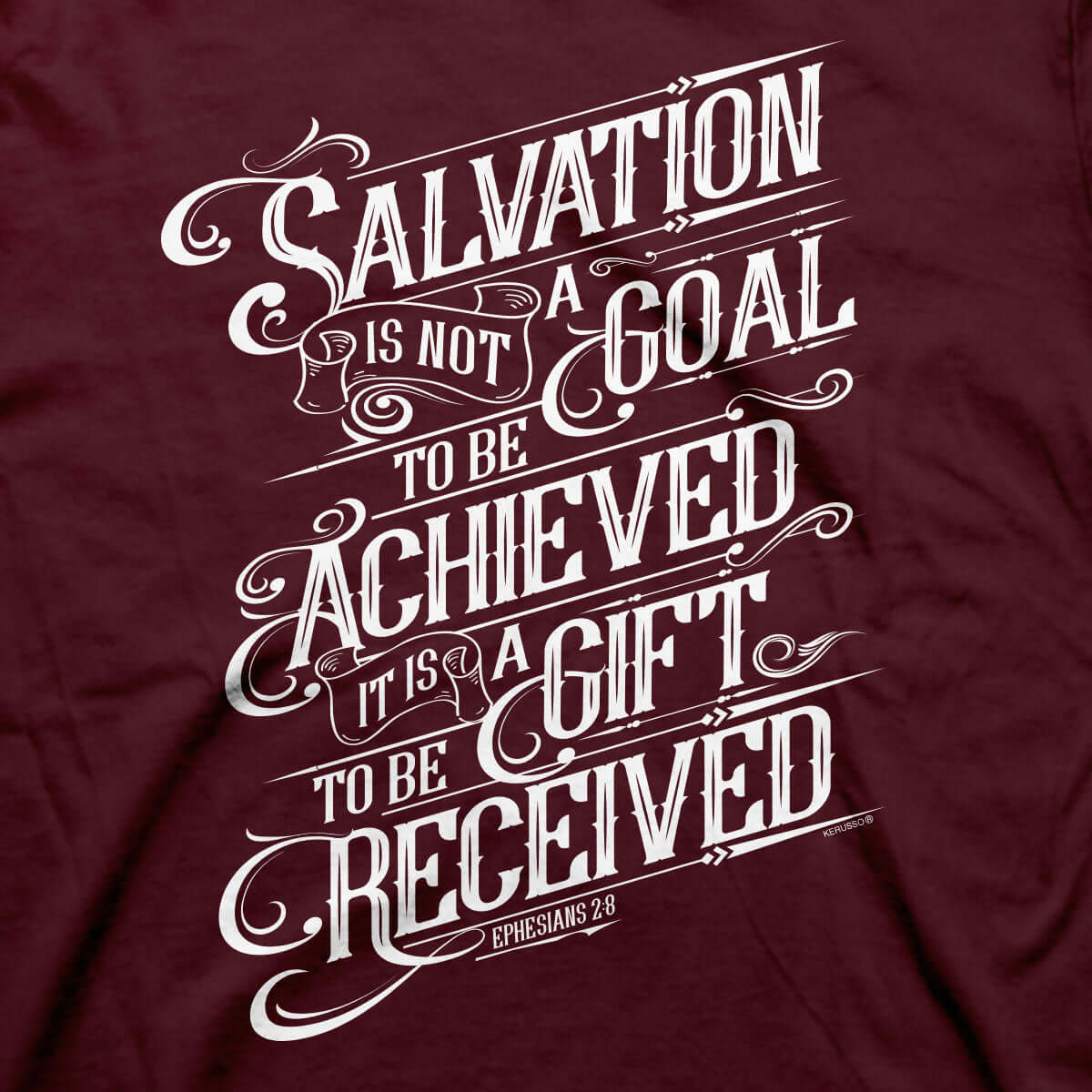 Kerusso Christian T-Shirt Salvation The Ultimate Gift