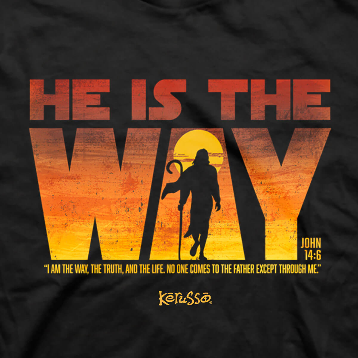 Kerusso Christian T-Shirt Jesus Is The Way