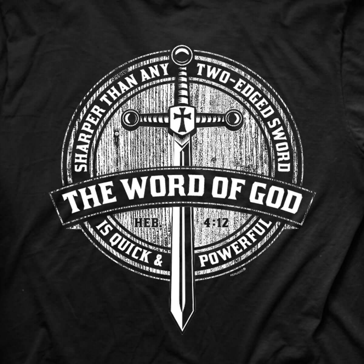 Kerusso Christian T-Shirt Word Sword