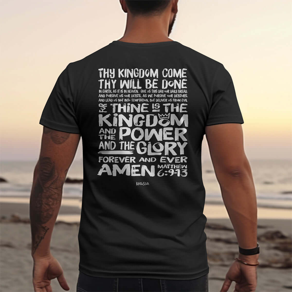 Kerusso Christian T-Shirt Lord's Prayer