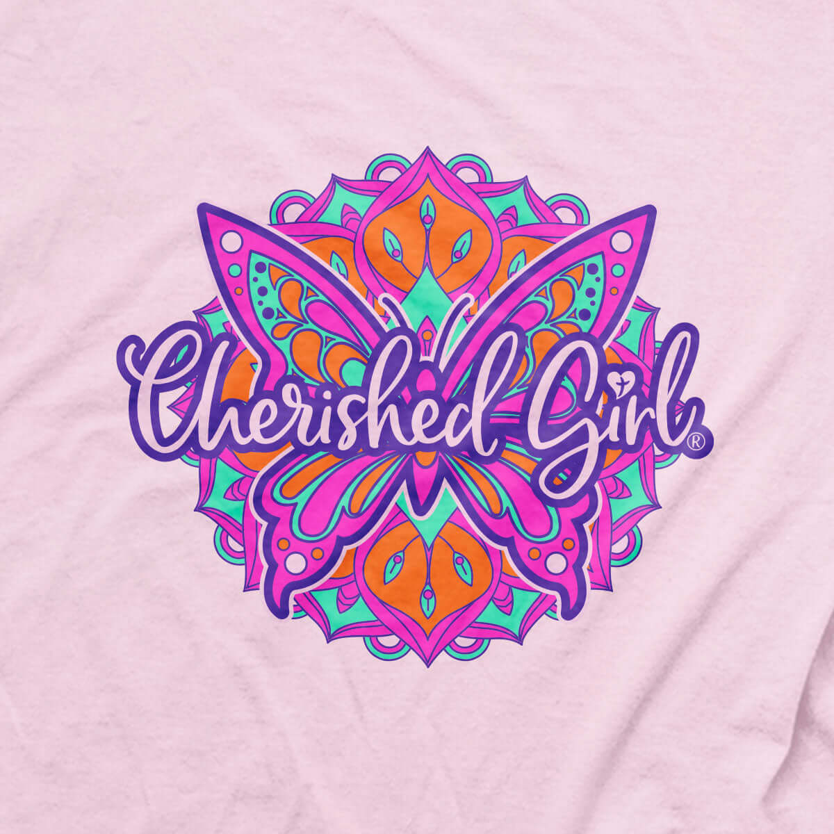 Cherished Girl Womens T-Shirt Masterpiece