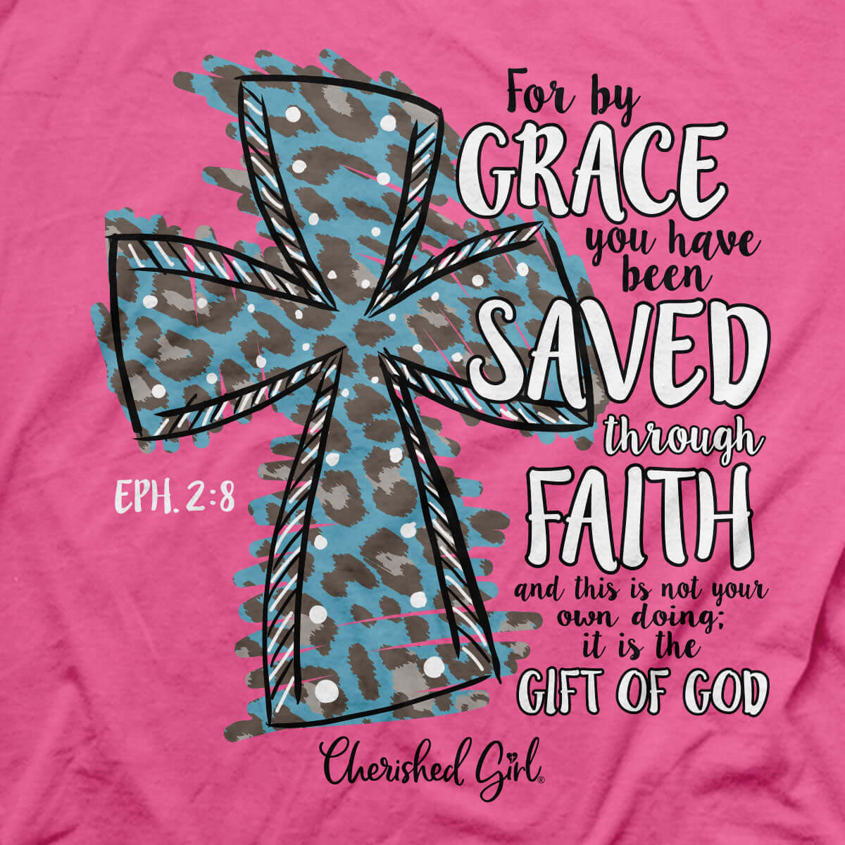 Cherished Girl Womens T-Shirt Gift Of God