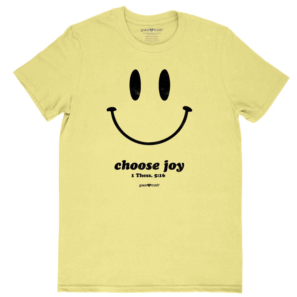 grace & truth® Womens T-Shirt Choose Joy™