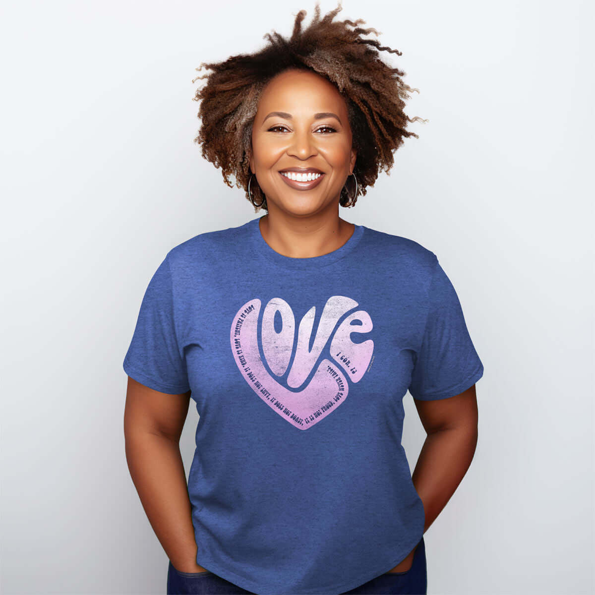 grace & truth Womens T-Shirt Love