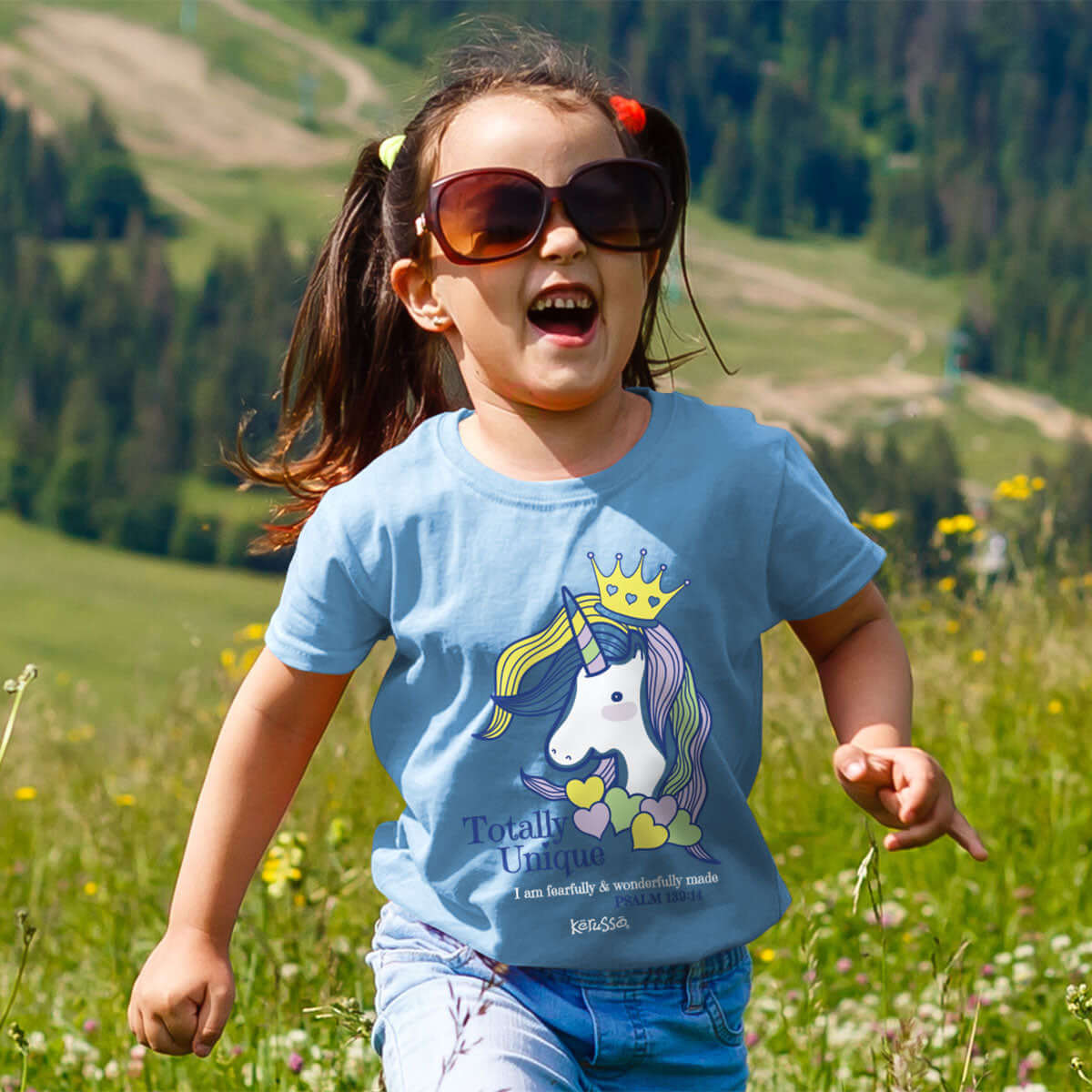 Kerusso Kids T-Shirt Unique As A Unicorn