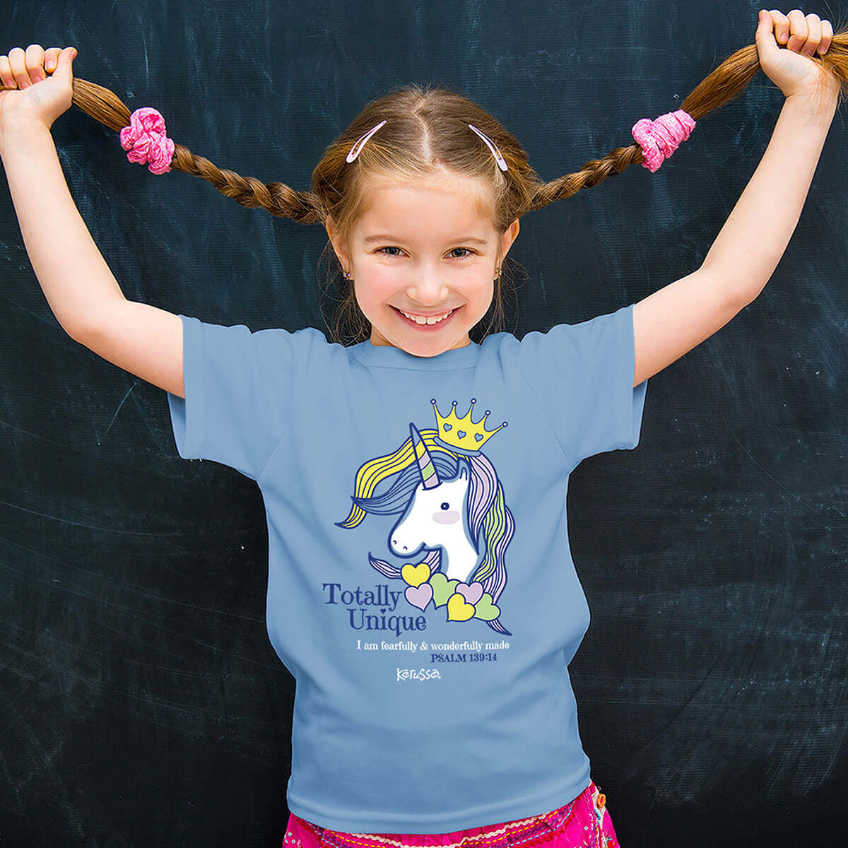 Kerusso Kids T-Shirt Unique As A Unicorn