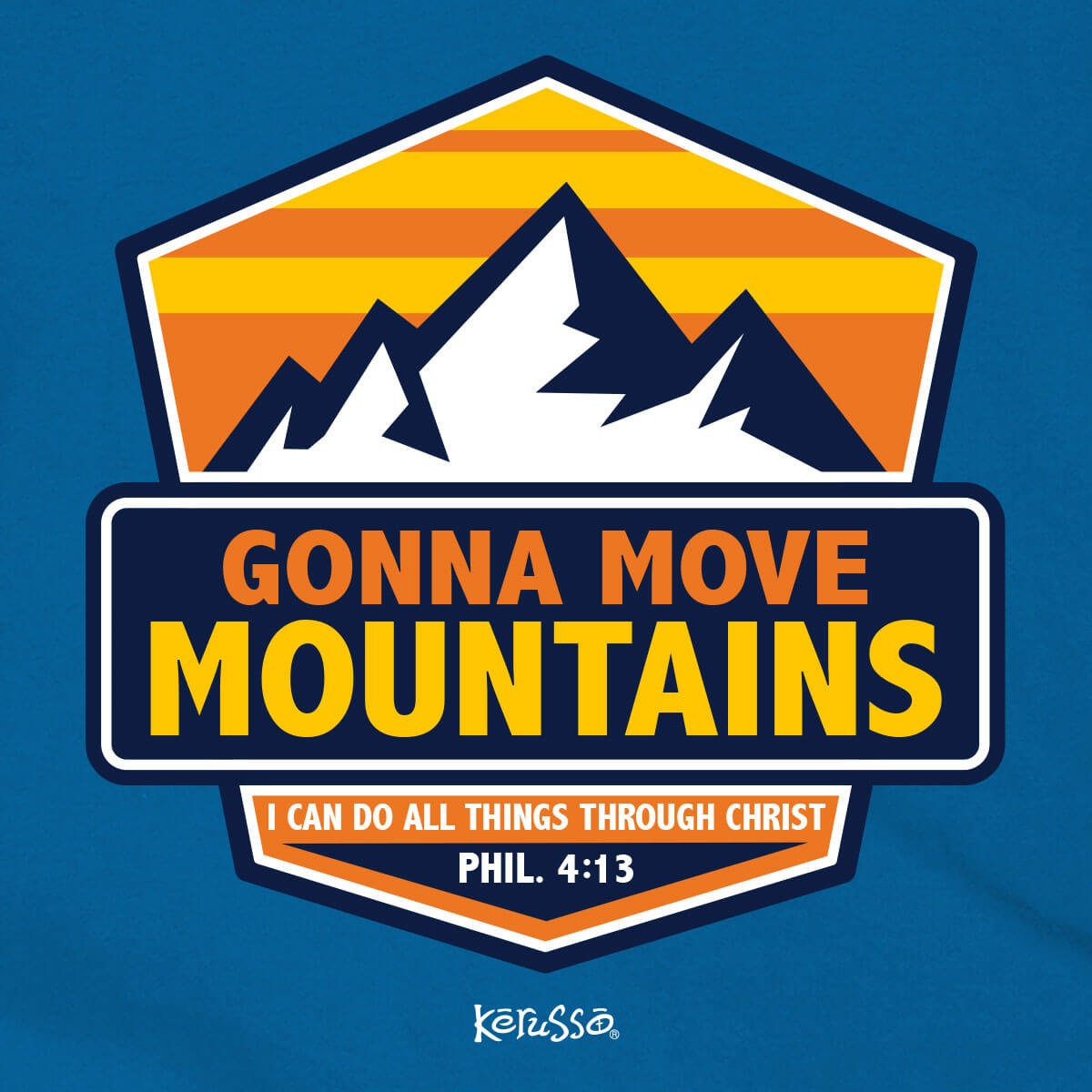 Kerusso Kids T-Shirt Move Mountains