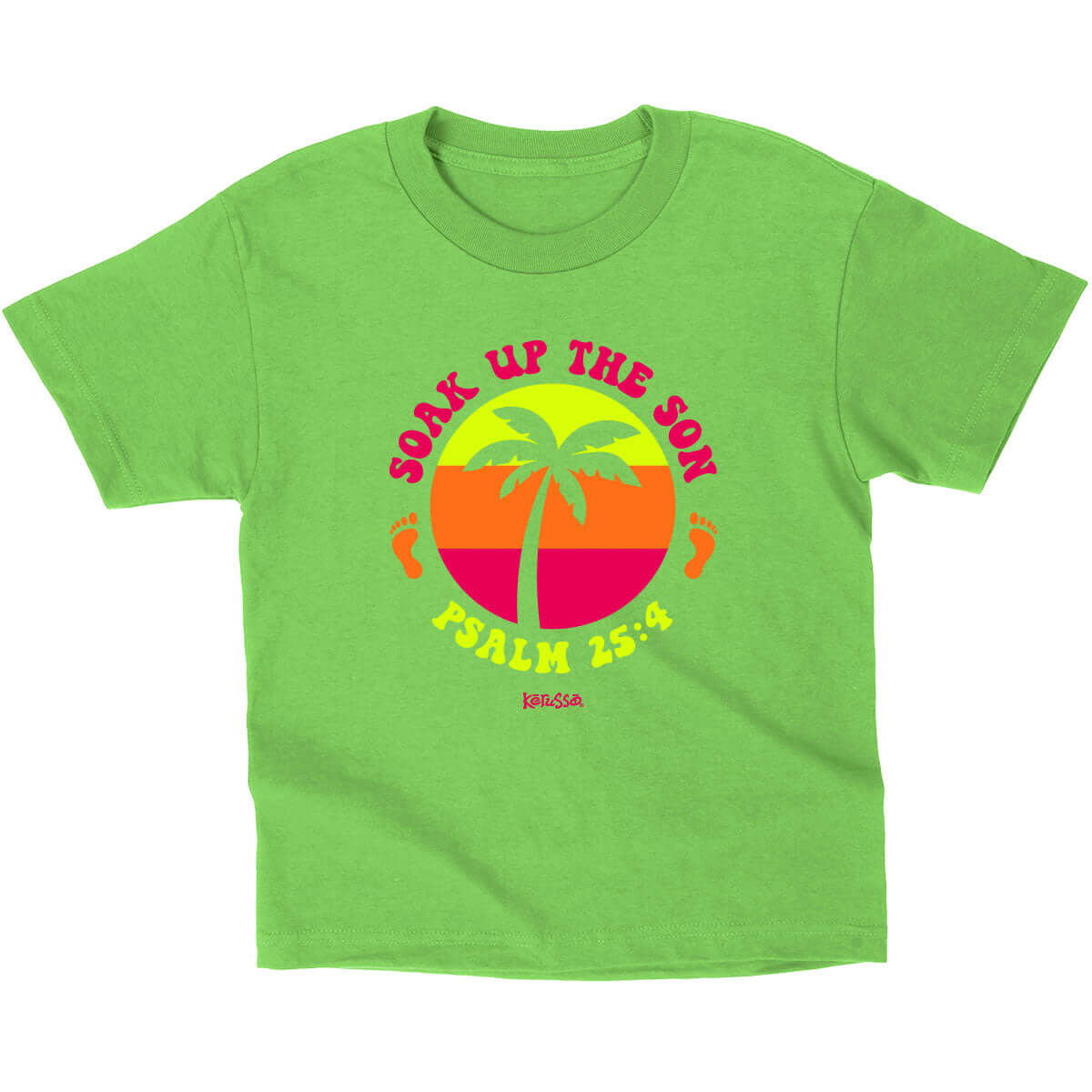 Kerusso Kids T-Shirt Soak Up The Son Psalm 25:4