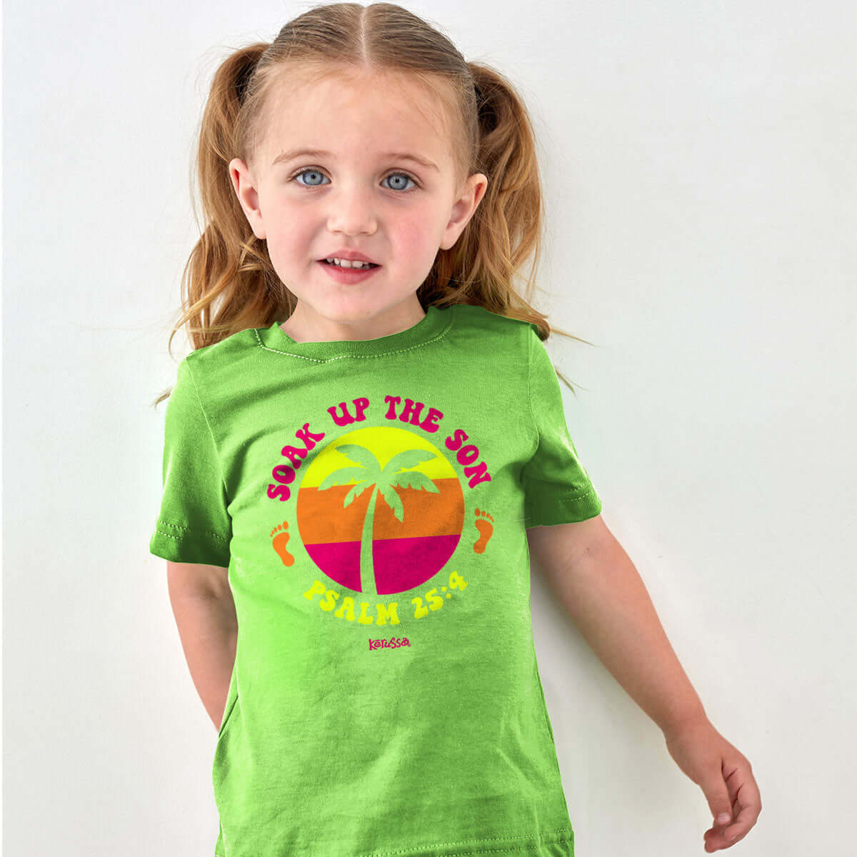 Kerusso Kids T-Shirt Soak Up The Son Psalm 25:4