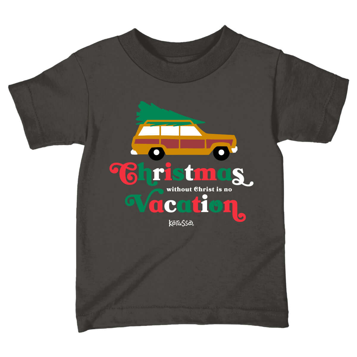 Kerusso Kids Christmas T-Shirt Vacation