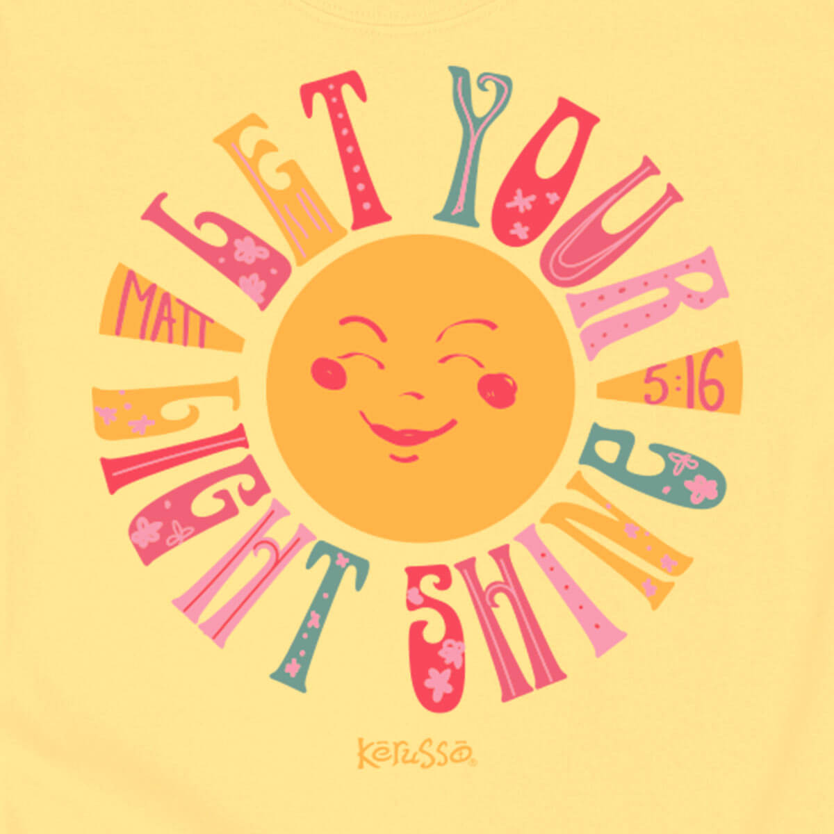 Kerusso Kids T-Shirt Let Your Light Shine