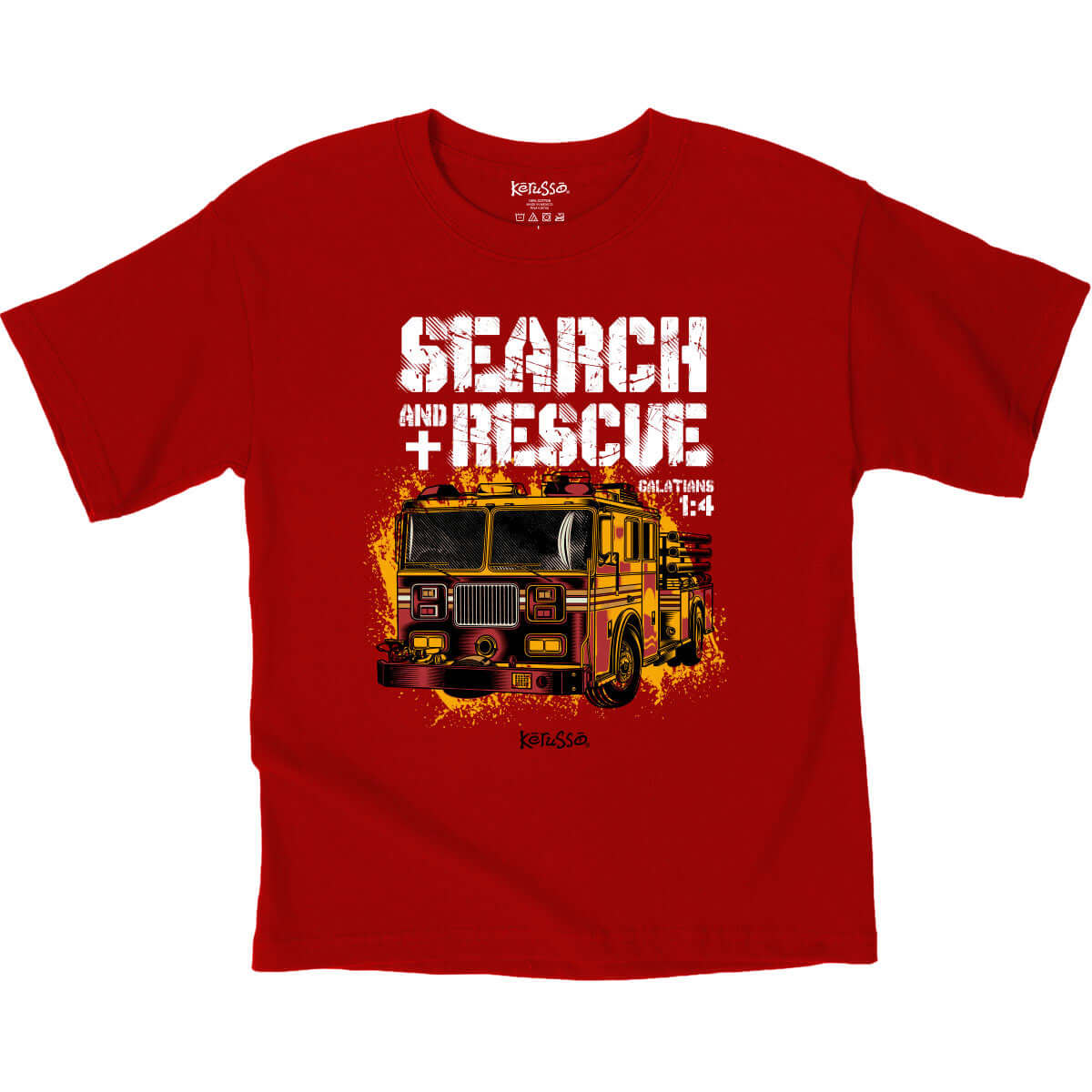 Kerusso Kids T-Shirt Search And Rescue