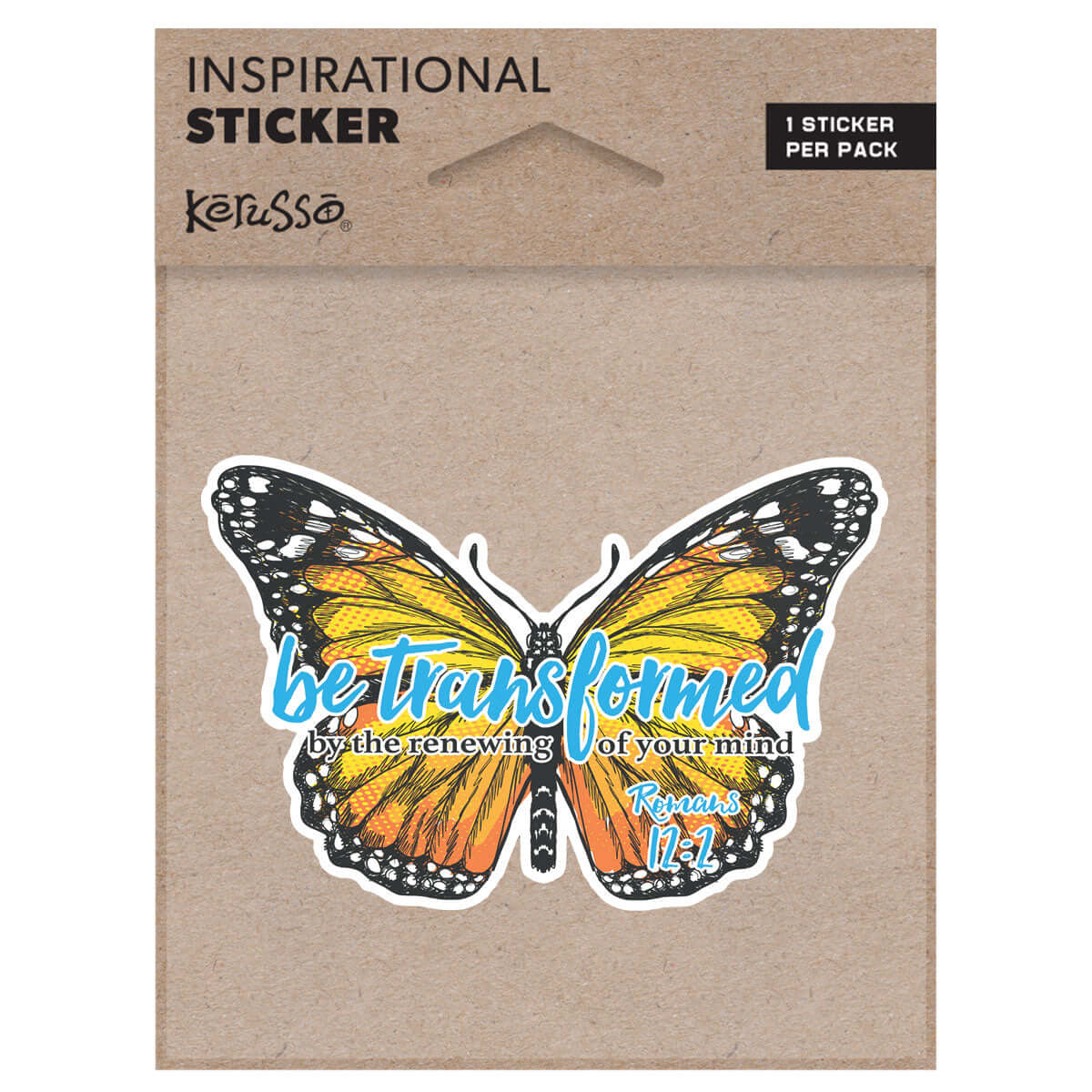 Kerusso Transformed Butterfly Sticker