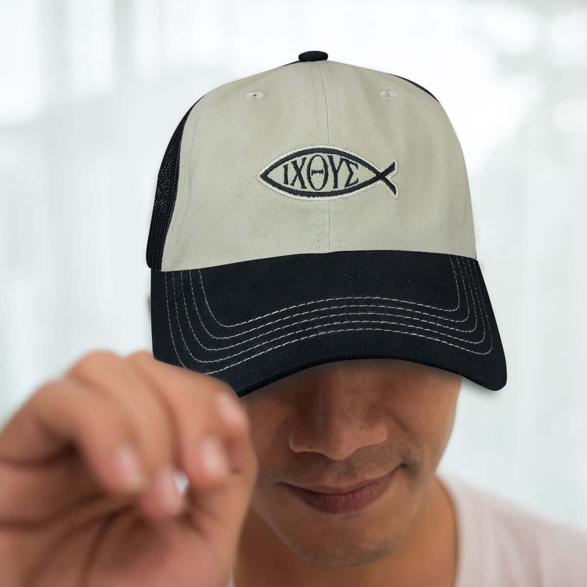 Kerusso Mens Cap Ichthus