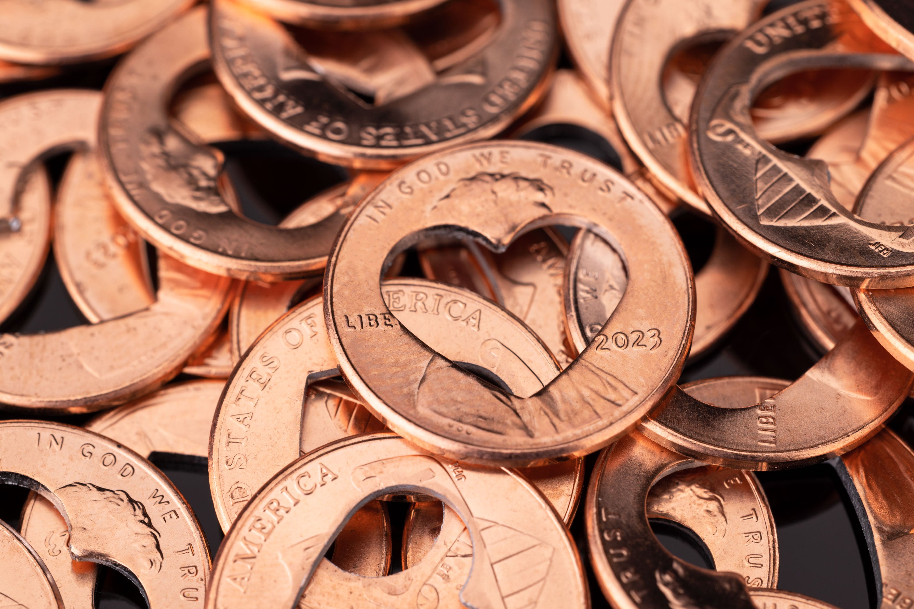 2023 Heart Pennies from Heaven Heart Penny