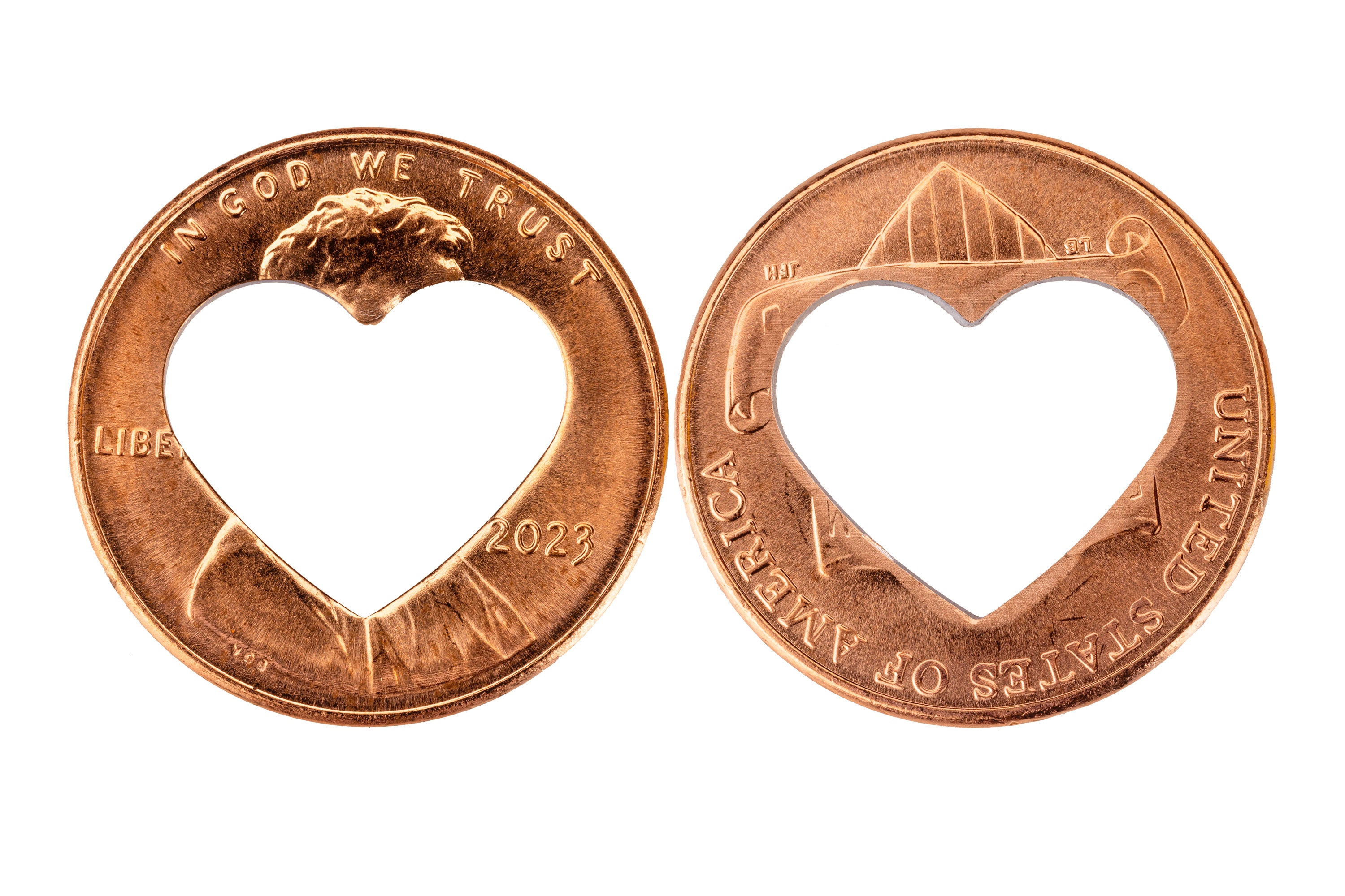 2023 Heart Pennies from Heaven Heart Penny